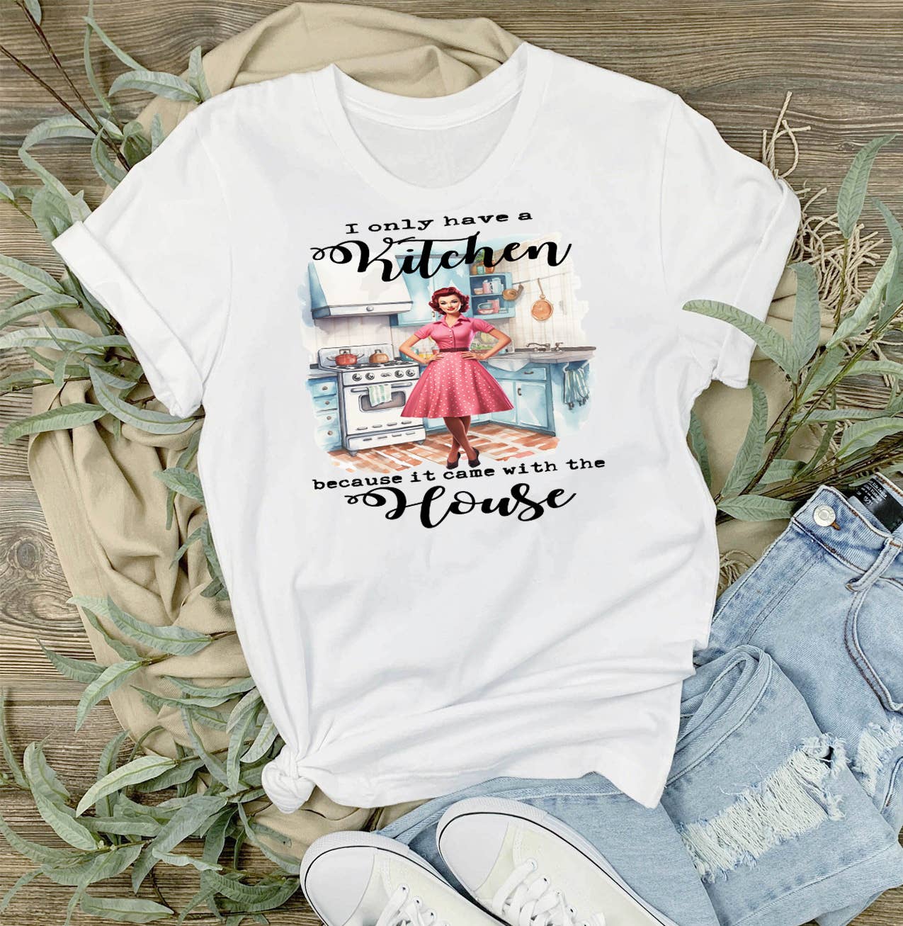 Kitchen Came with the House Funny T-Shirt