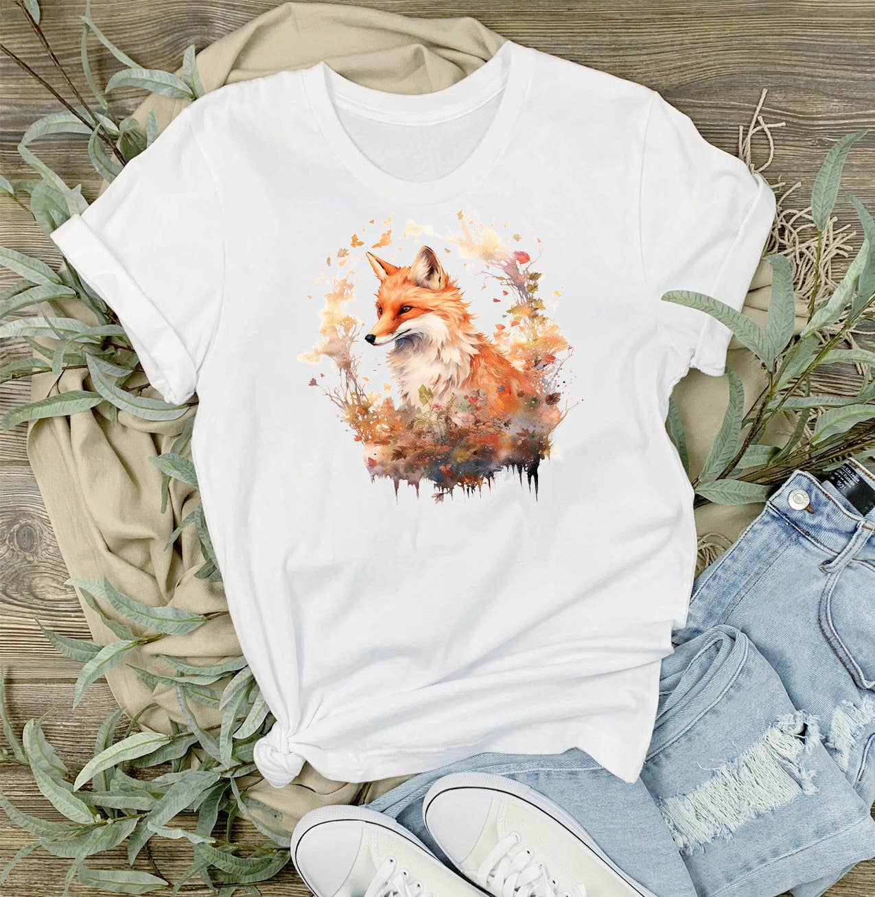 Red Fox Animal Hunting T-Shirt