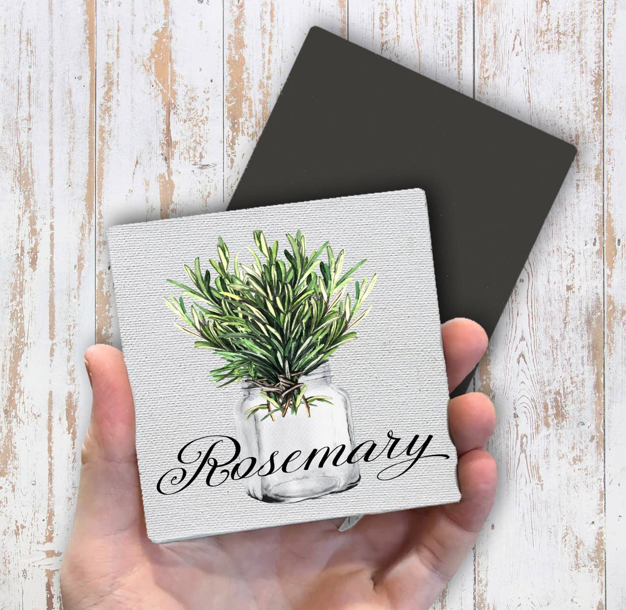 Farm Fresh Herbs Rosemary Magnet Fridge - Sets of 2