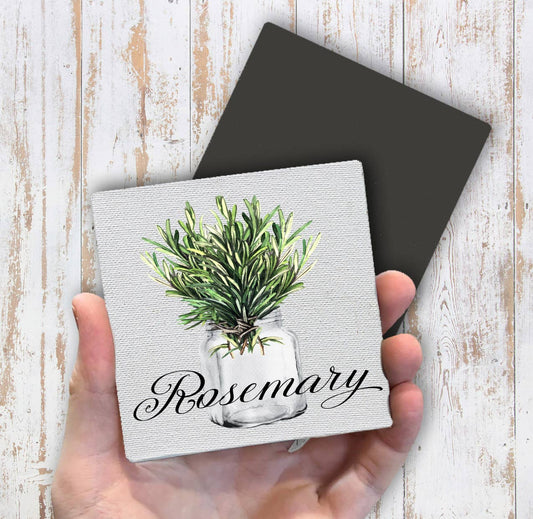Farm Fresh Herbs Rosemary Magnet Fridge - Sets of 2