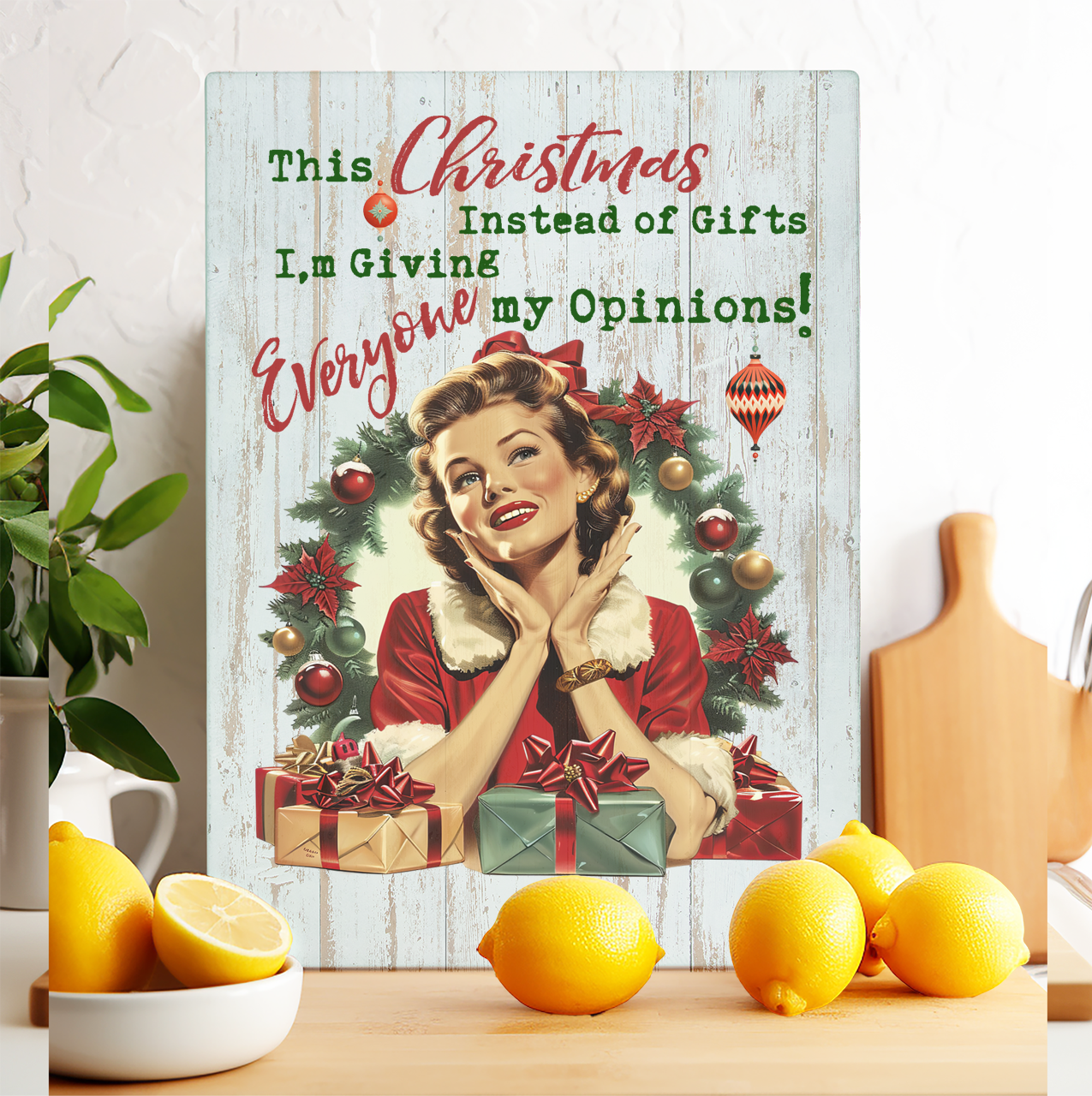 Glass Cutting Board Christmas Funny Gifts My Opinions