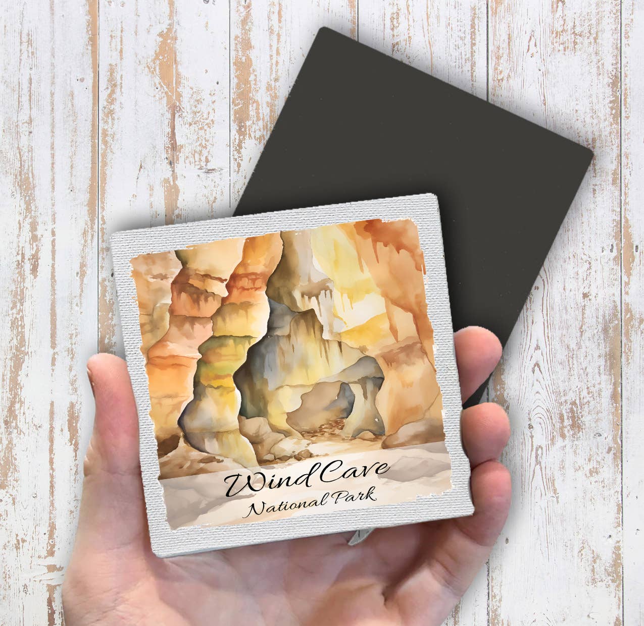 Wind Cave National Park South Dakota Magnet Fridge - Sets of 2