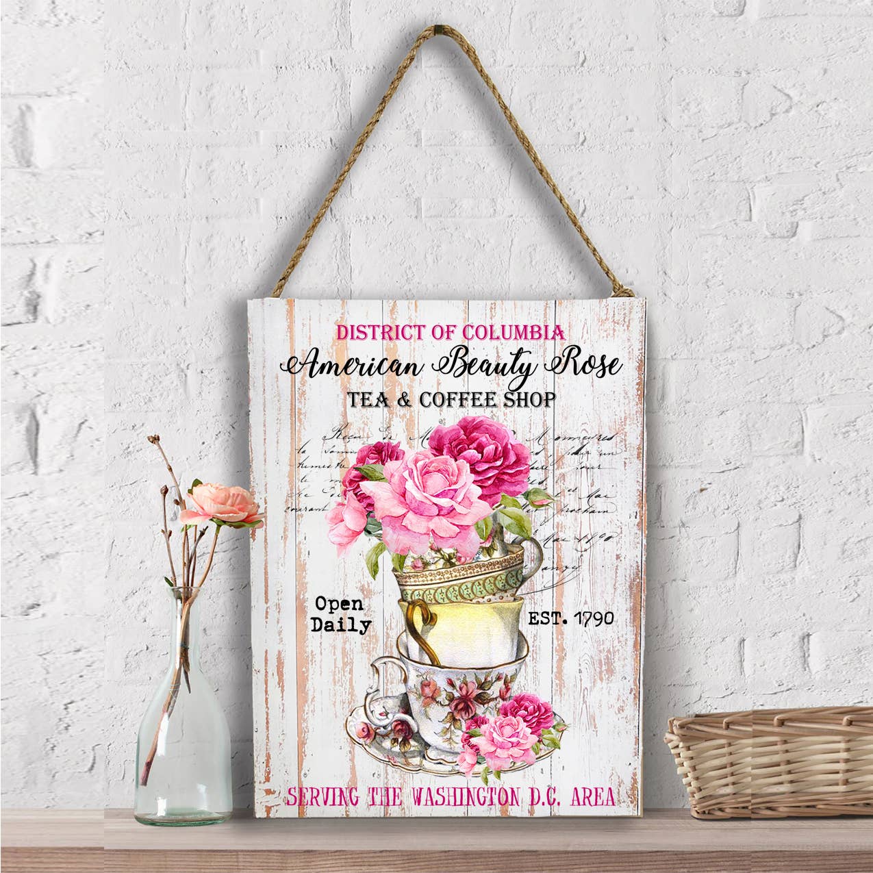 Washington DC State Flower American Beauty Wall Decor
