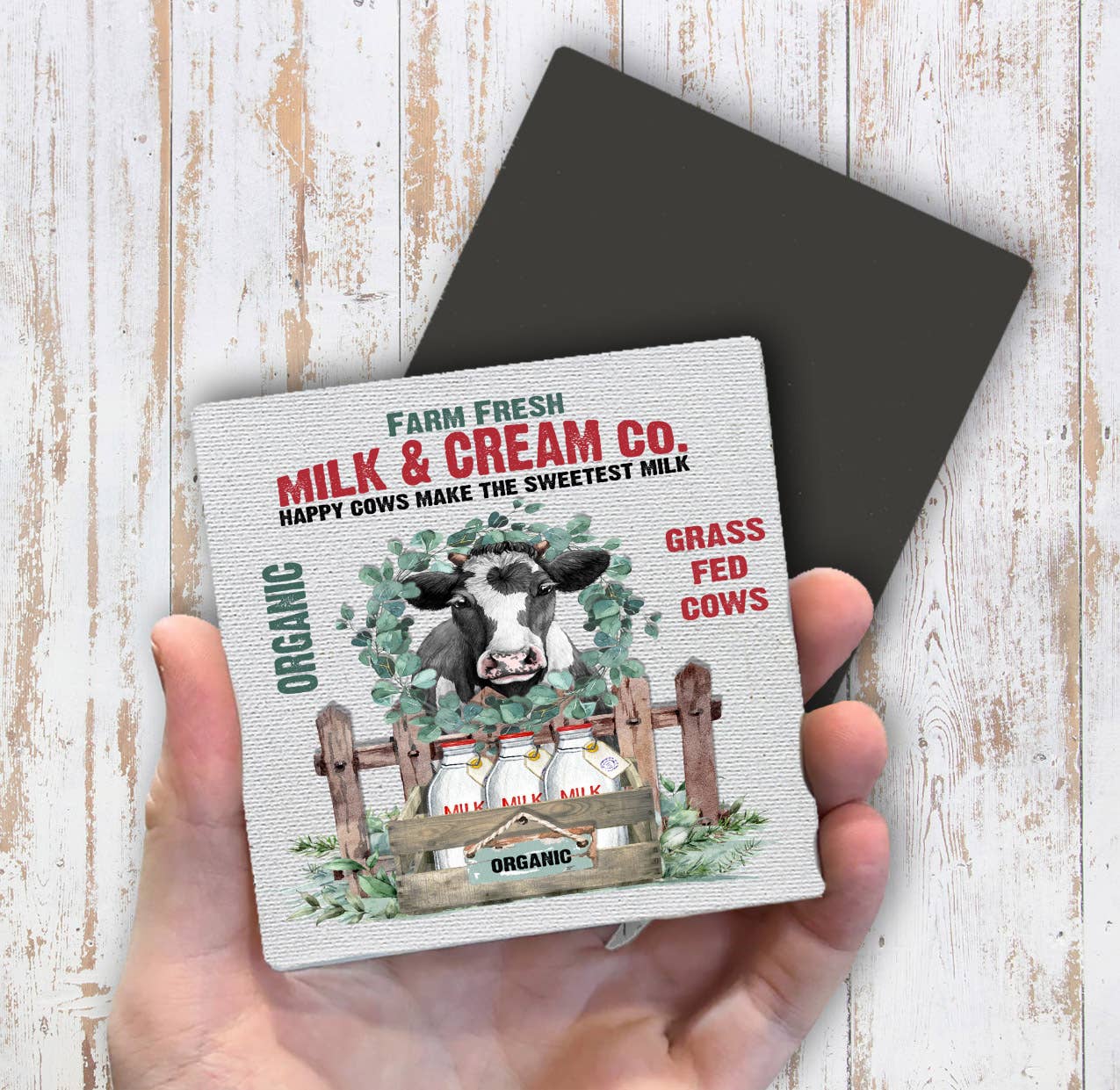 Farm Fresh Milk & Cream Co.  Magnet Fridge - Sets of 2