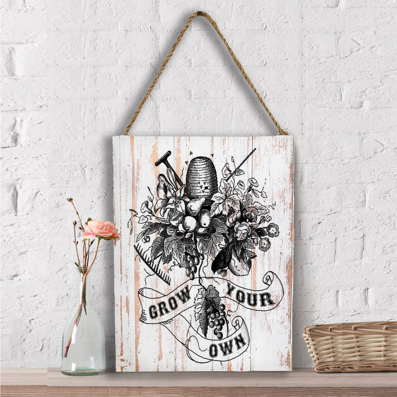 Country Farm, Grow Your Own, Wall Decor
