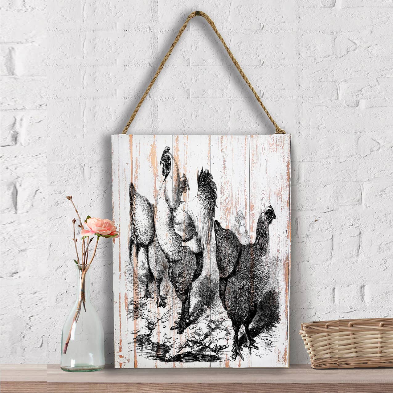 Country Farm, Red Rooster Farms, Wall Decor