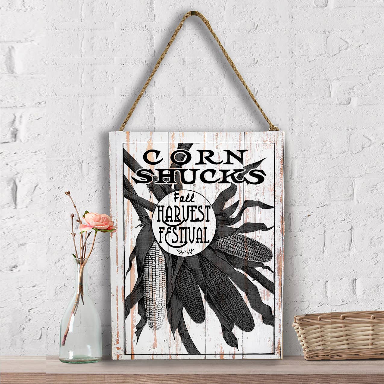 Country Farm, Corn Shucks, Wall Decor