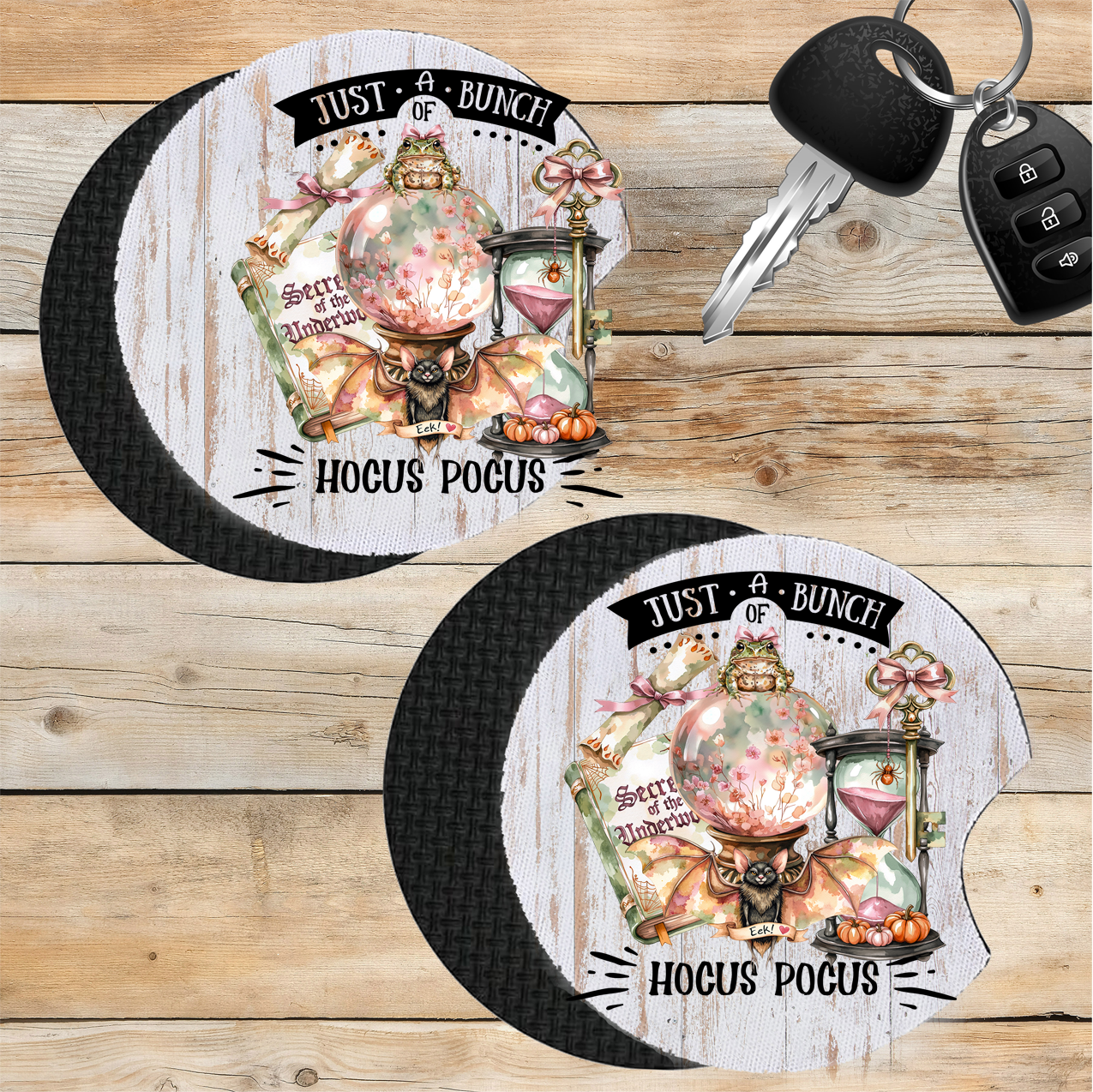 Car Coaster Halloween Bunch of Hocus Pocus