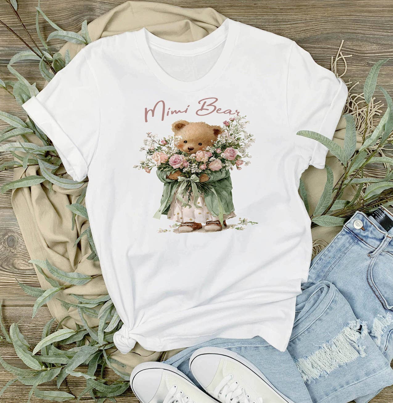 Mother's Day Mimi Bear T-Shirt