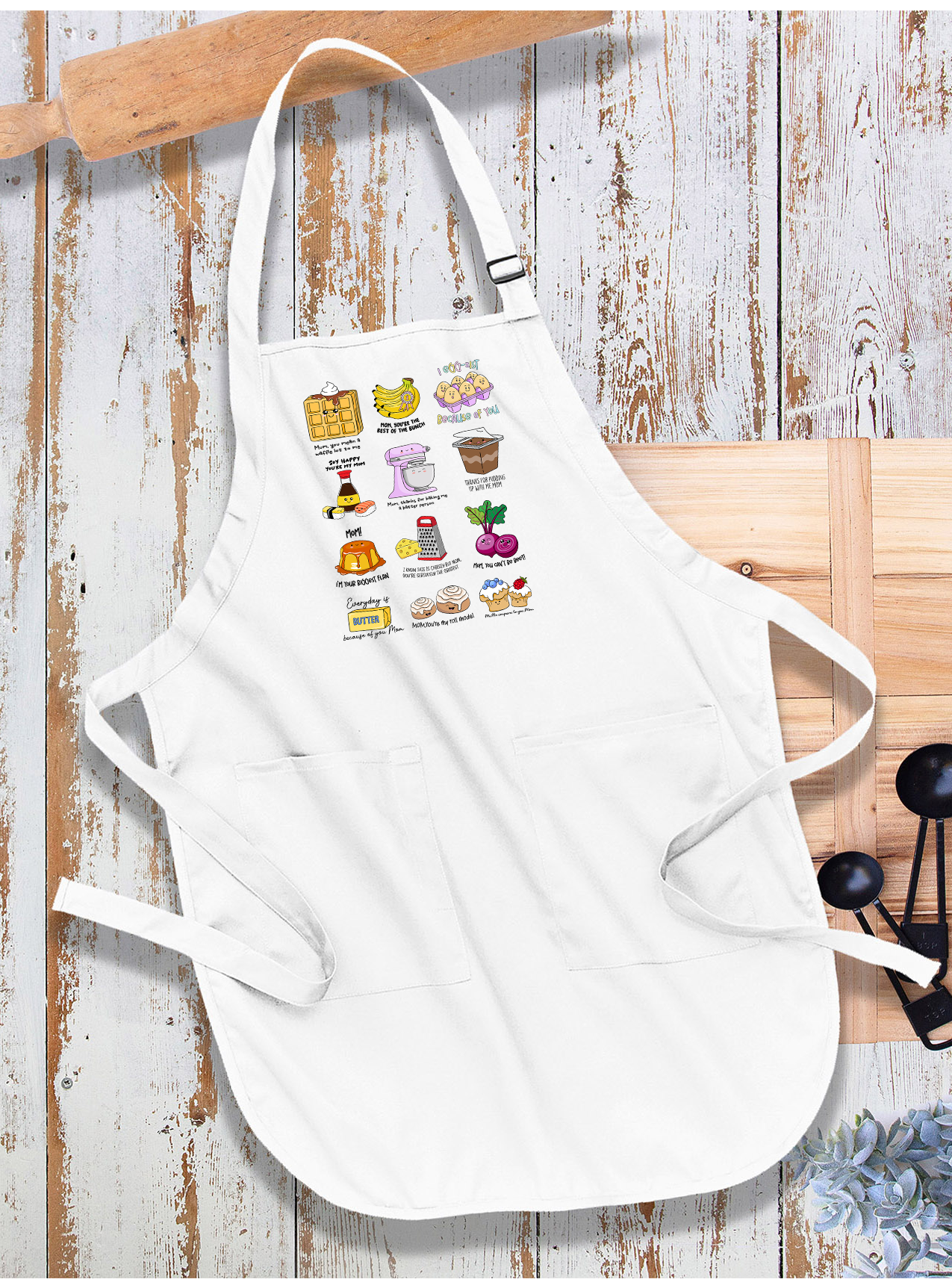 Mother's Day Puns Funny Quotes Apron
