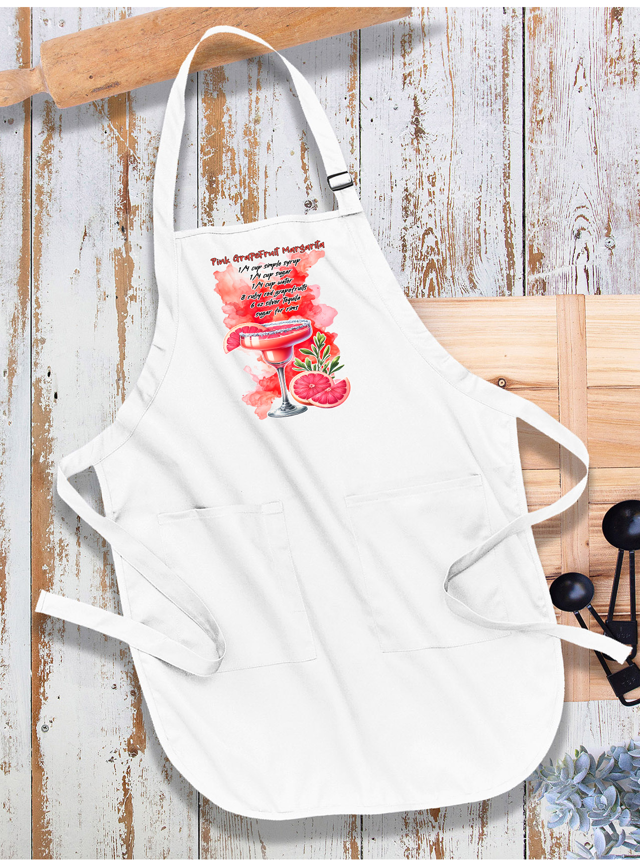 Summer Cocktail Grapefruit Margarita Apron