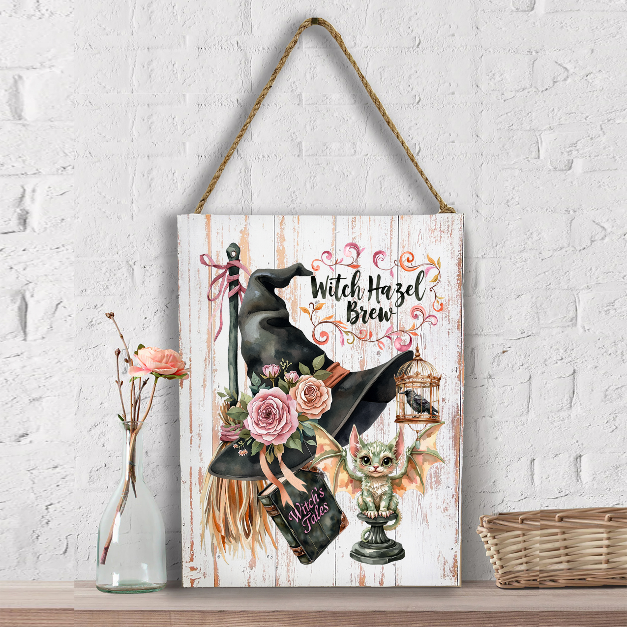 Halloween Witch Hazel Brew Wall Decor
