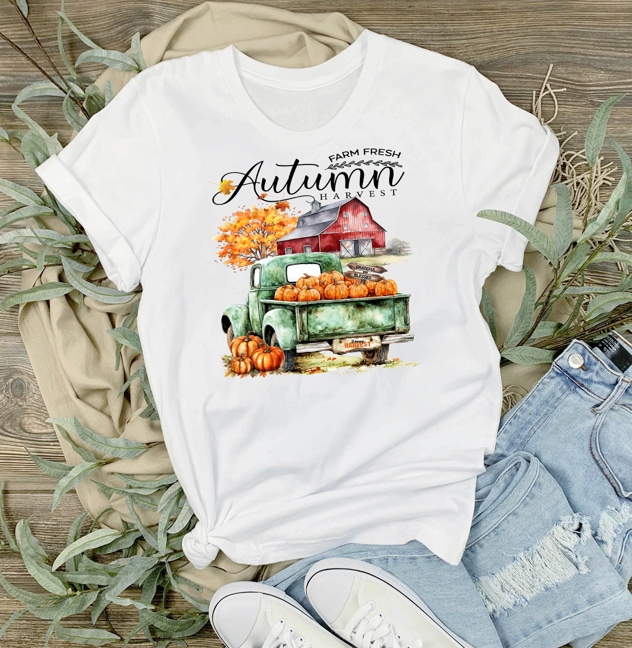 Fall farm Fresh Autumn T-Shirt