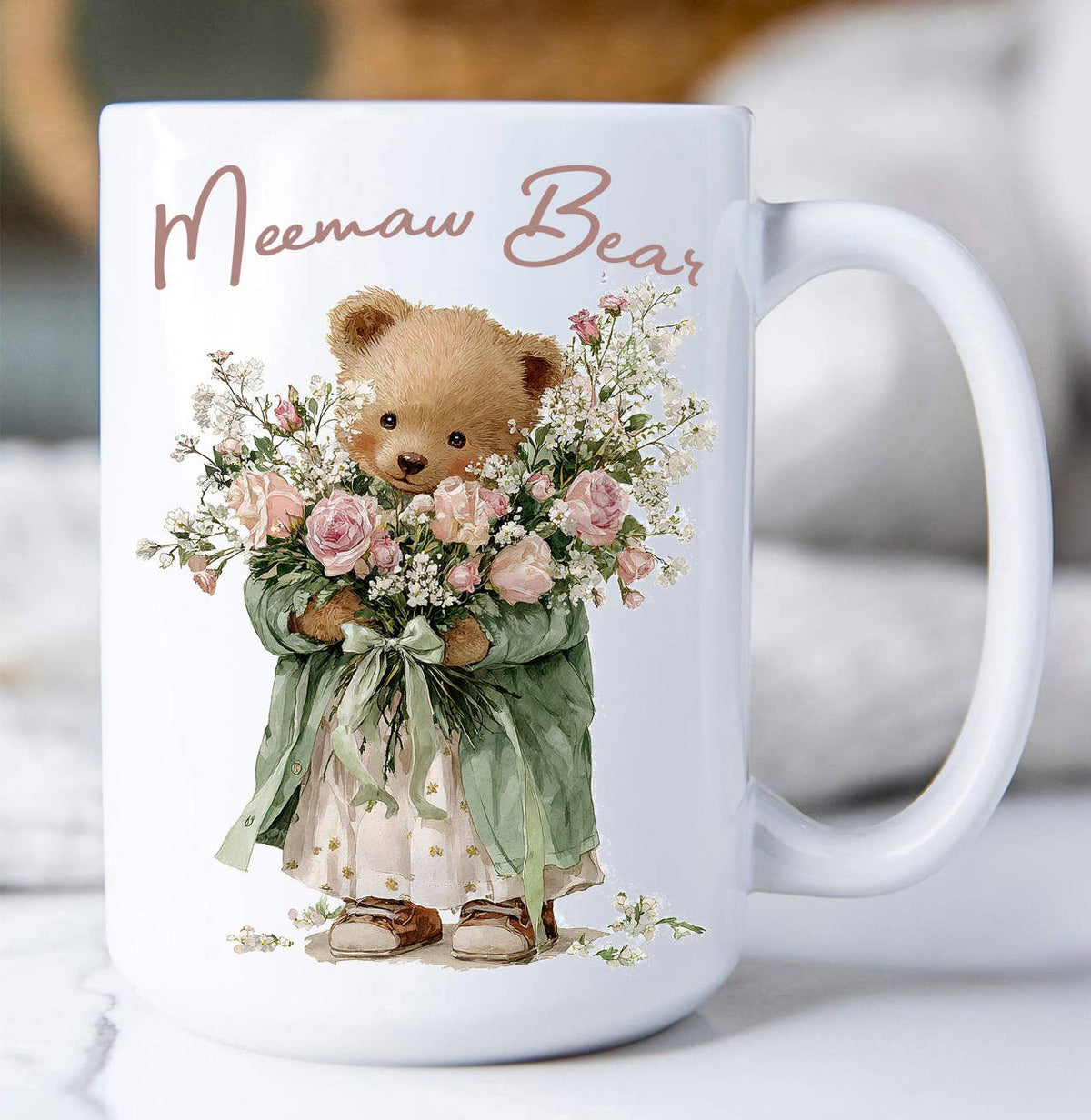 Mother's Day Meemaw BearCoffee Mug