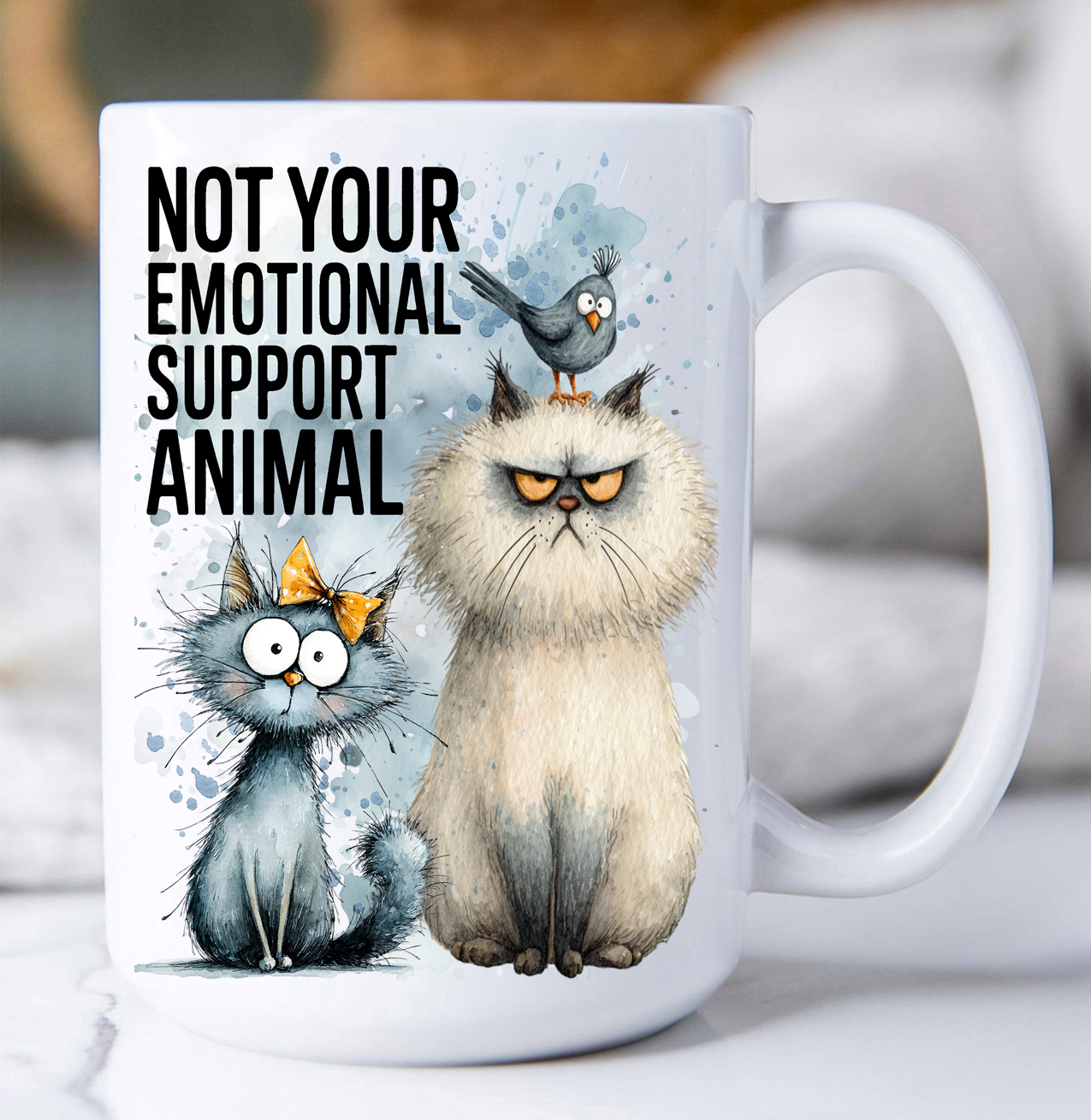I am not your support Animal Cats Coffee Mug