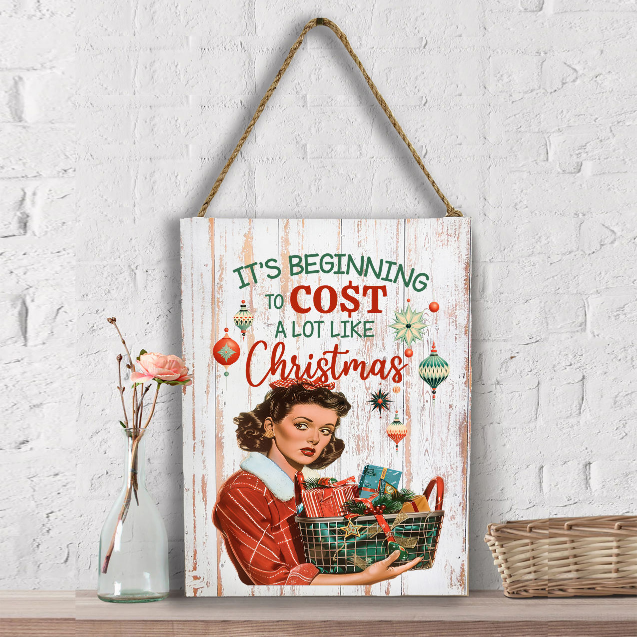 Beginning to cost like Christmas Wall Decor