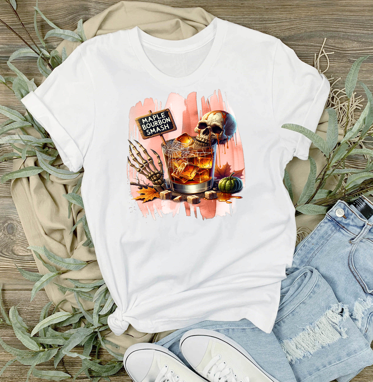 Halloween Maple Bourbon Smash T-Shirt