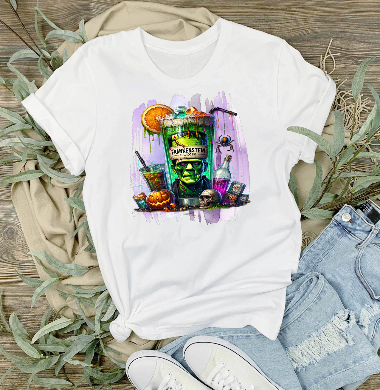 Halloween Frankenstein Elixir T-Shirt