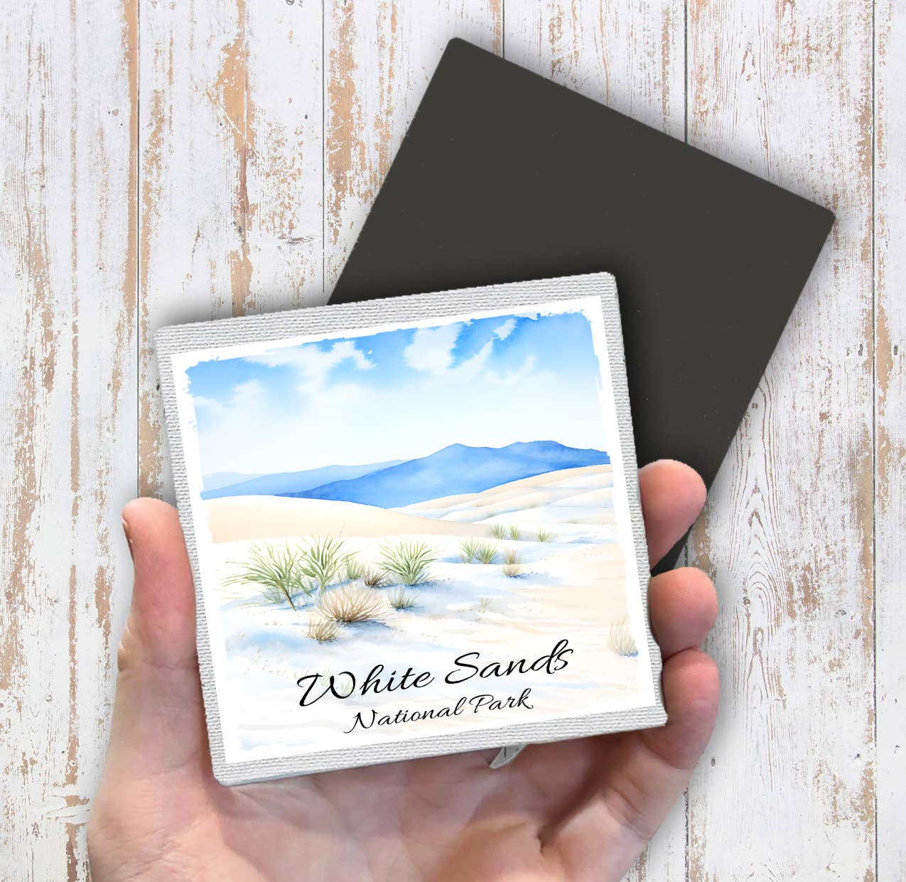 White Sands National Park New Mexico Magnet Fridge - Sets of 2