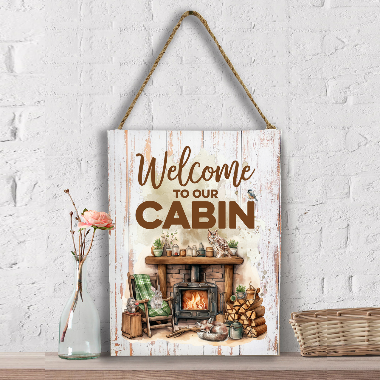 Welcome to our Cabin Wall Decor