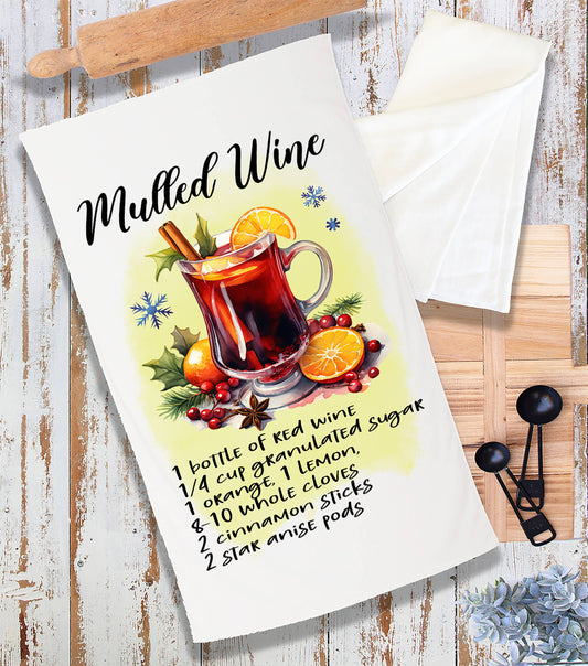 Christmas Cocktail Mulled Wine Recipe Terry Towel