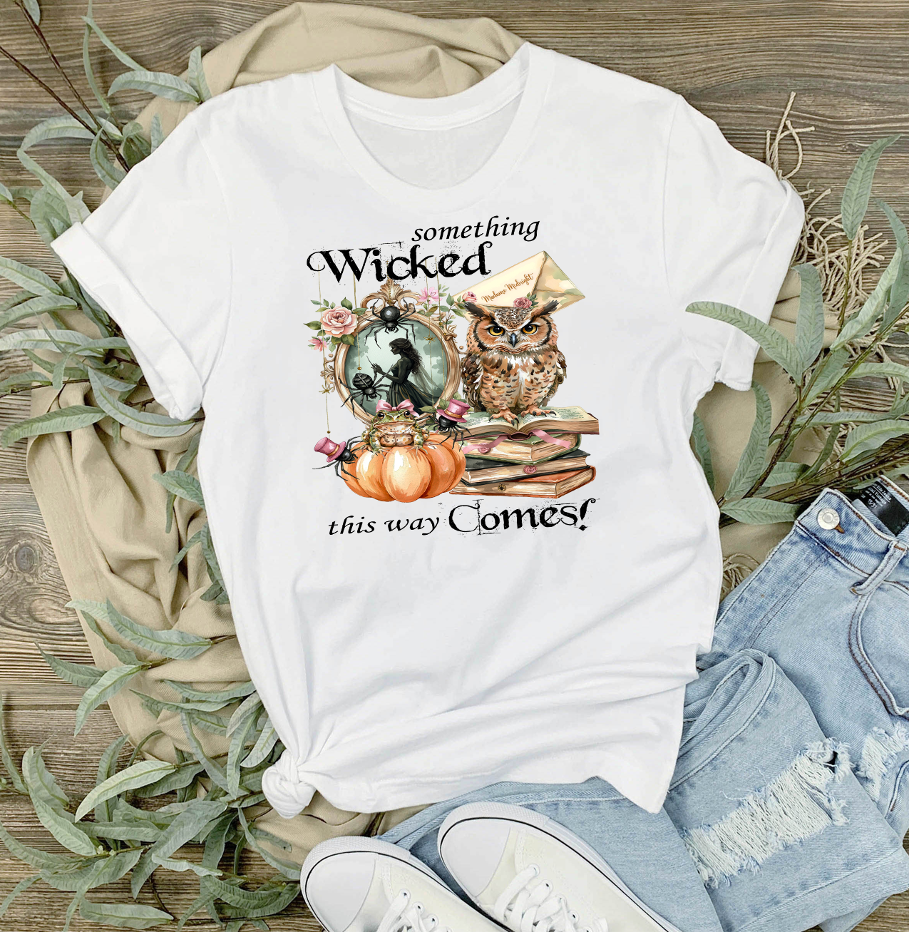 Halloween Something Wicked Comes T-Shirt