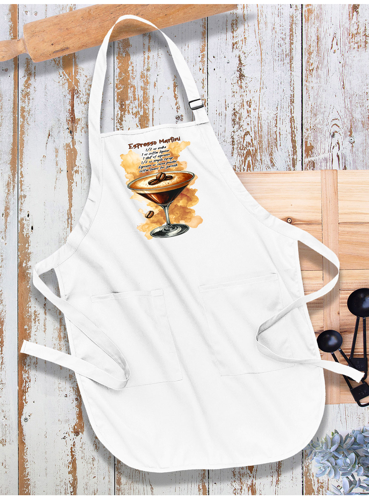 Summer Cocktail Espresso Martini Apron