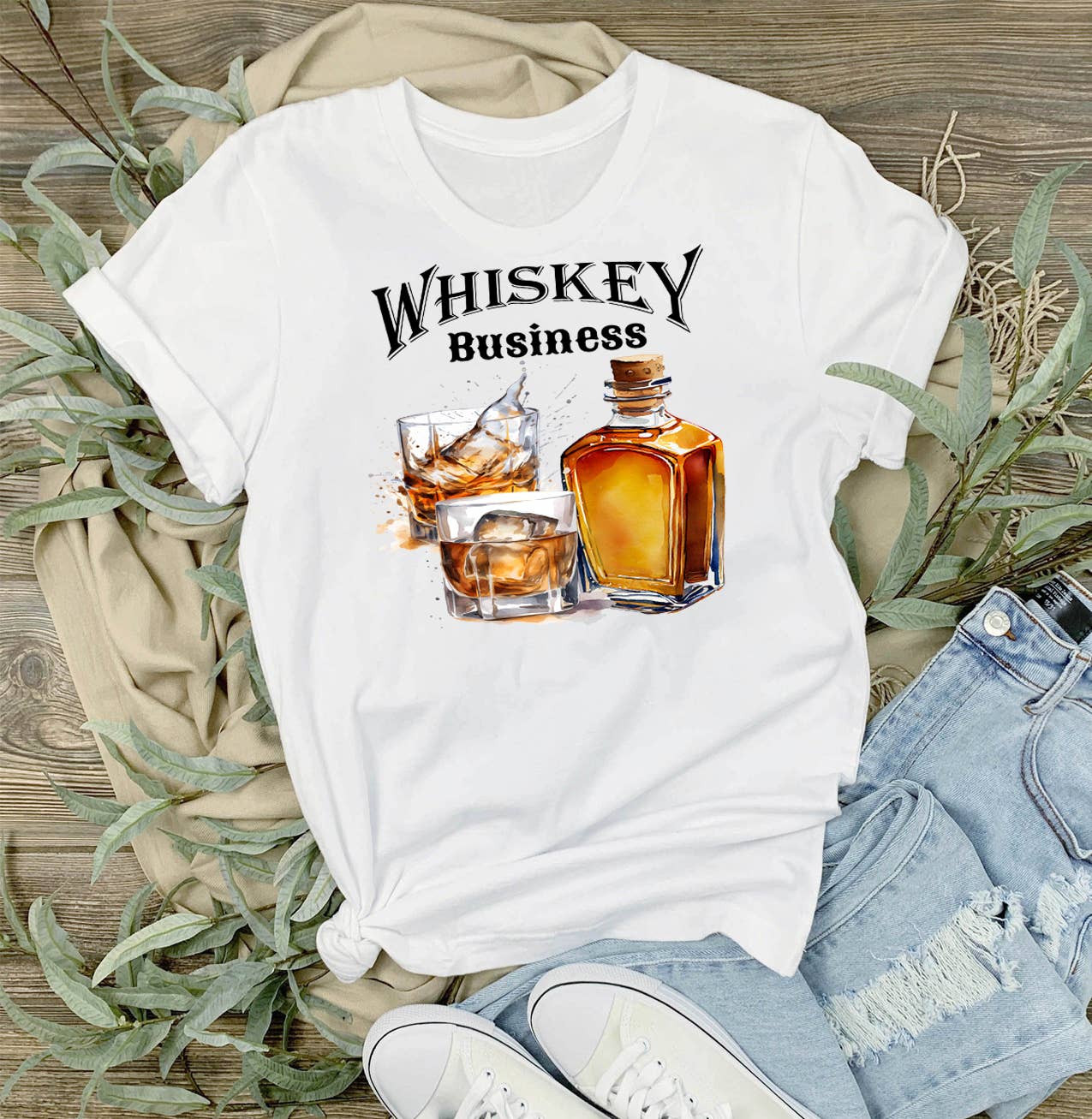 Whiskey Business Funny Saying T-Shirt