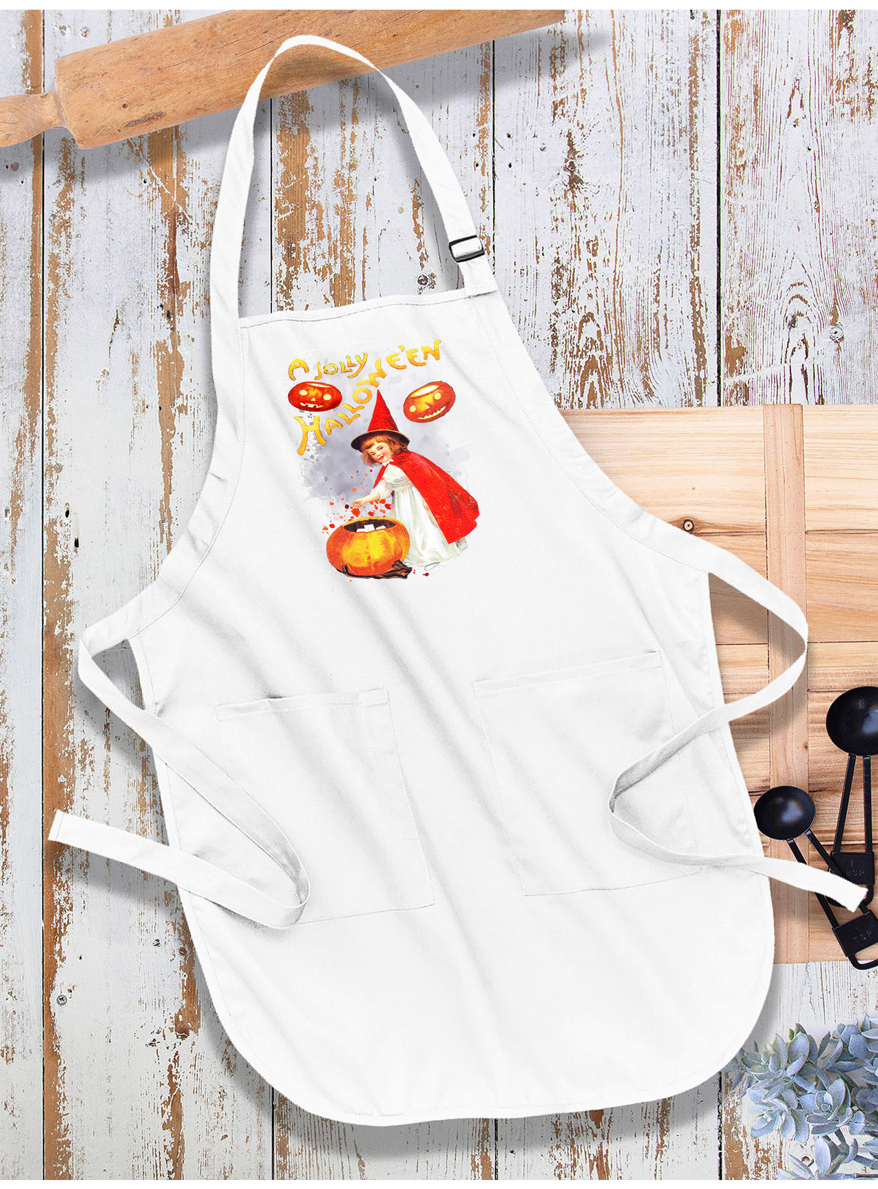 A Jolly Halloween VintageApron
