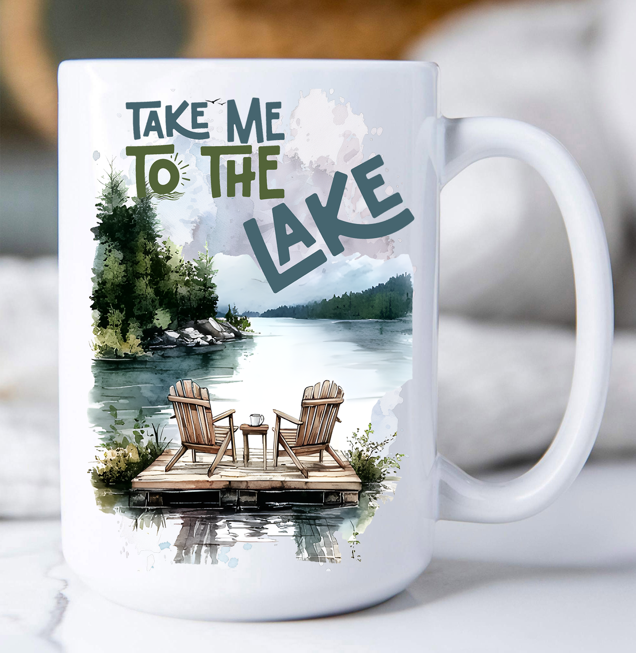 Take me to the Lake Coffee Mug