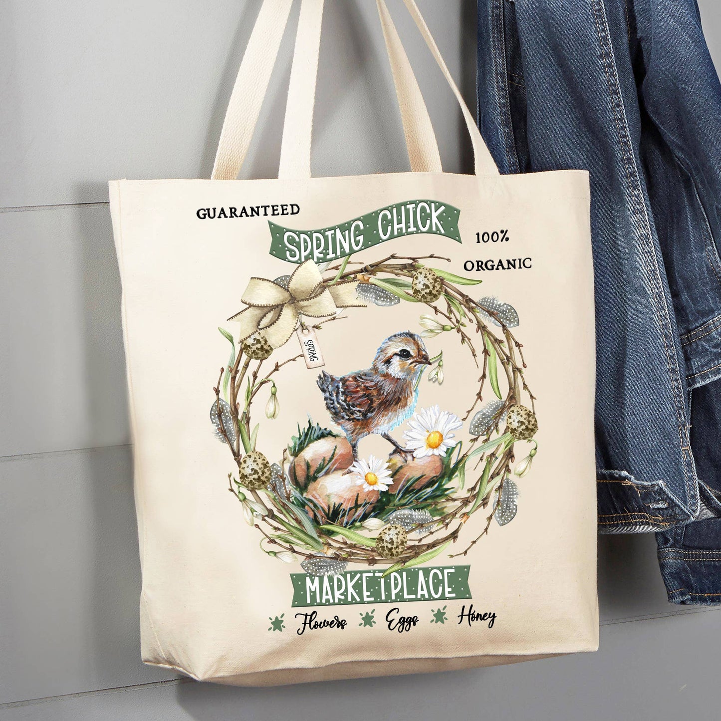 Cotton Canvas Tote Bag