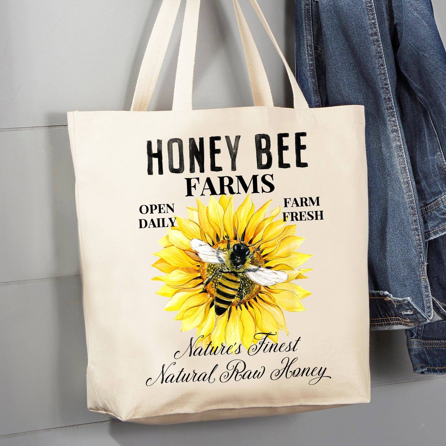 Cotton Canvas Tote Bag