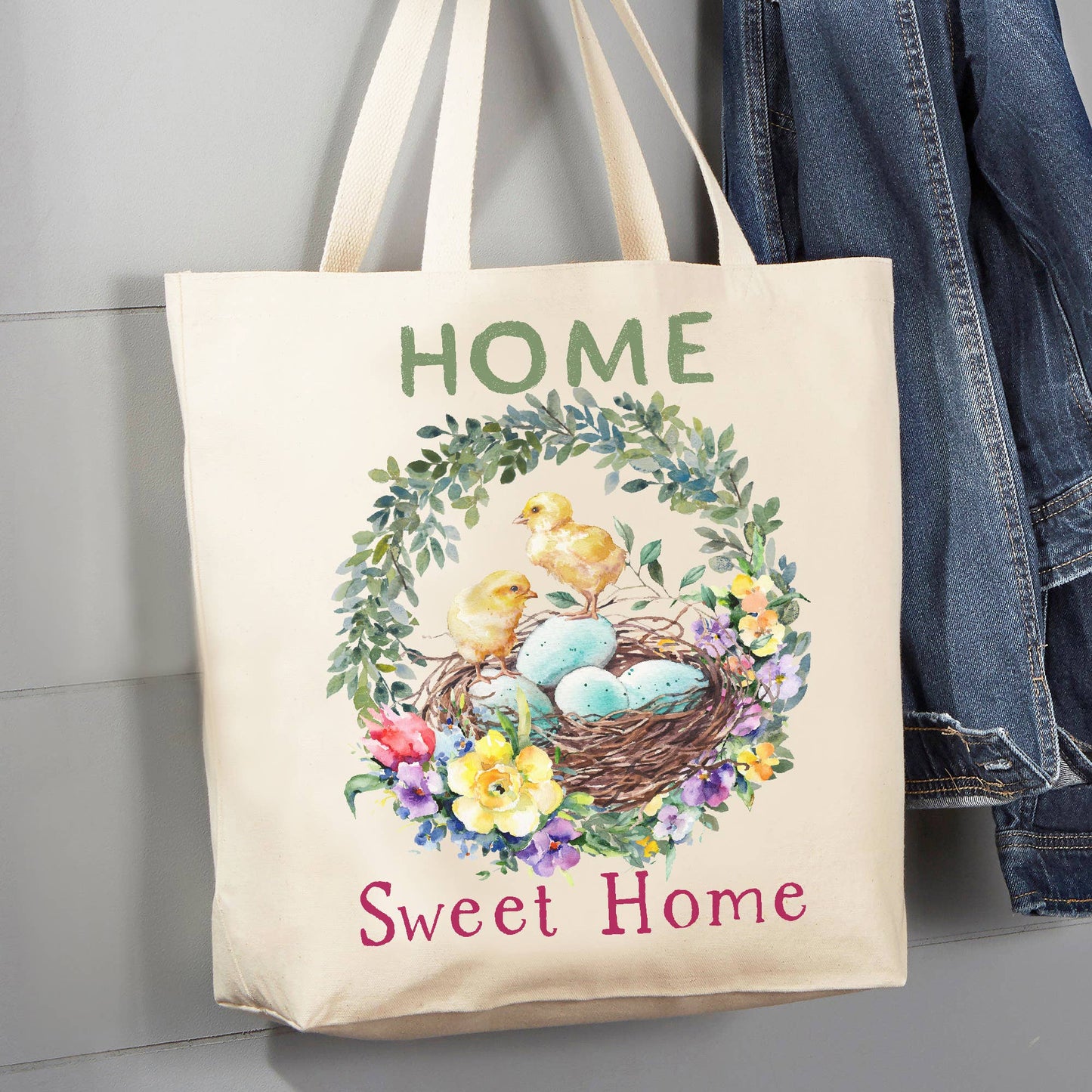 Cotton Canvas Tote Bag