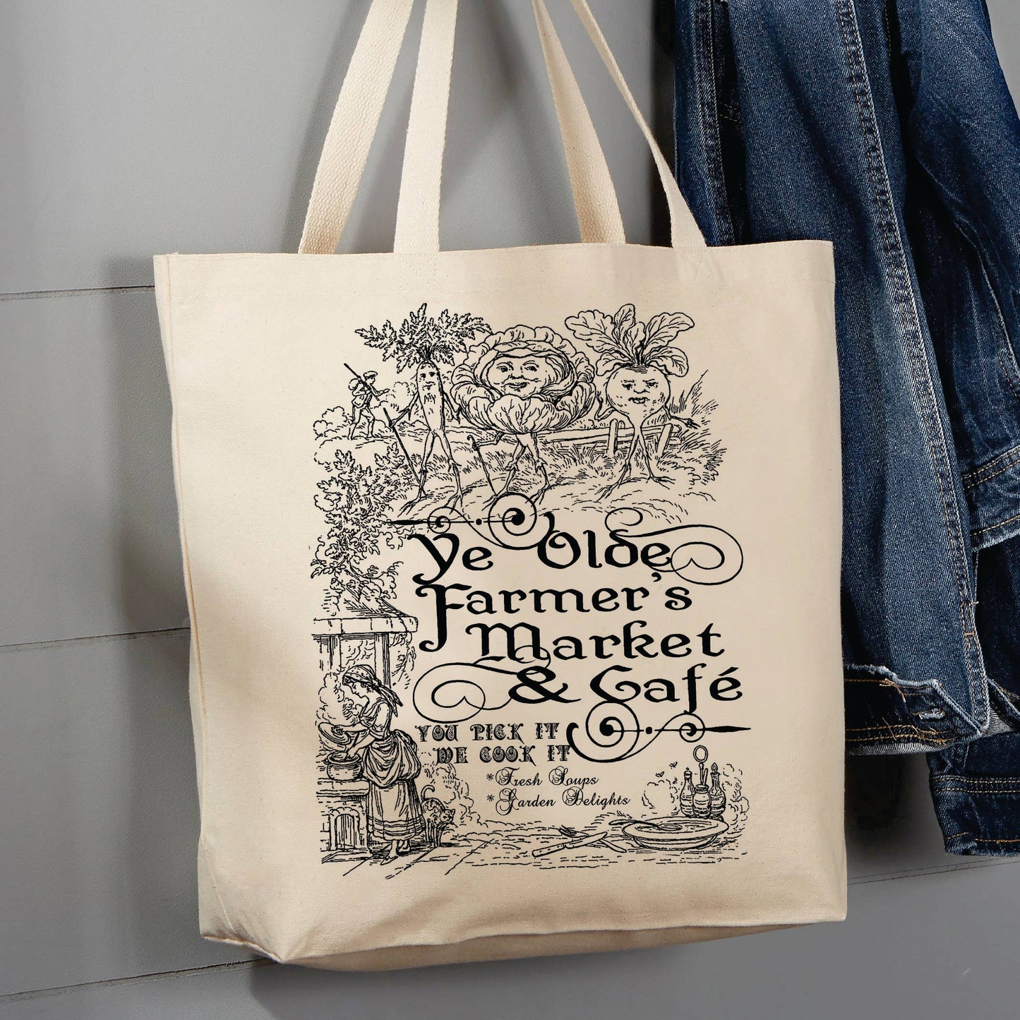 Cotton Canvas Tote Bag