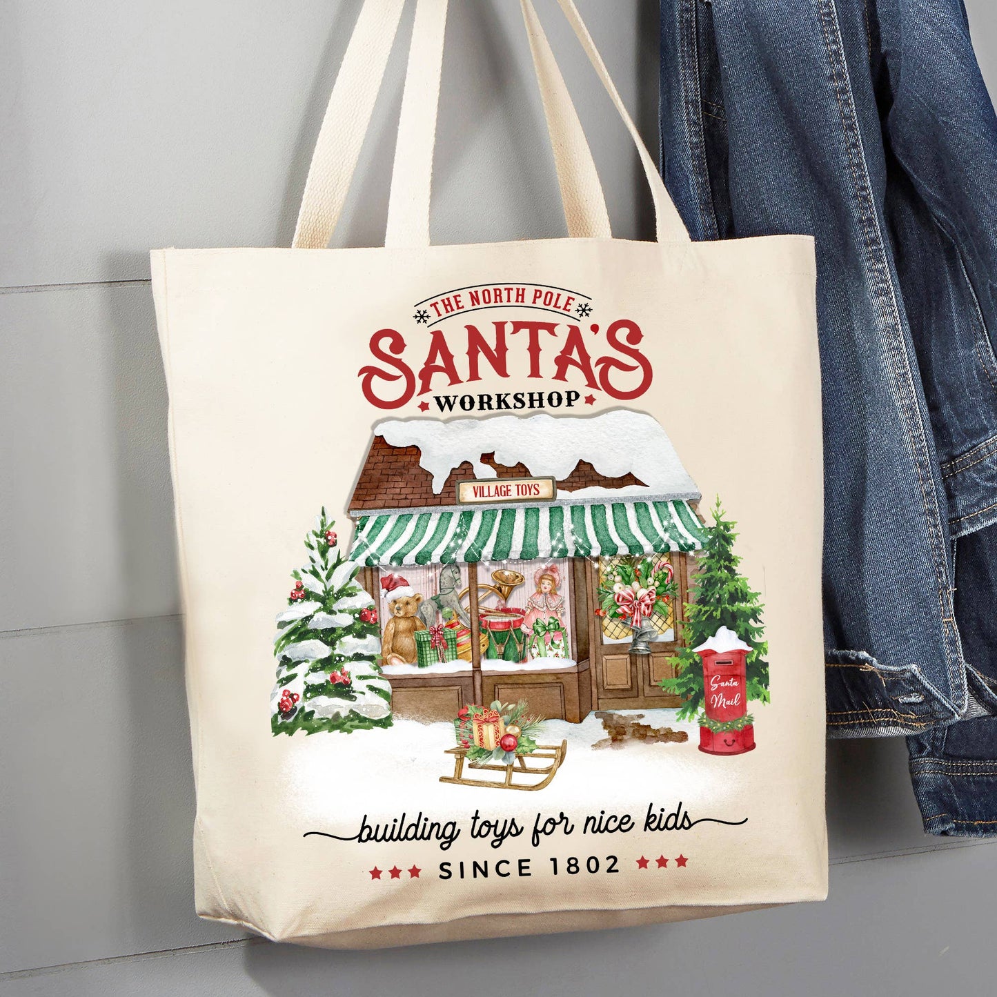 Cotton Canvas Tote Bag