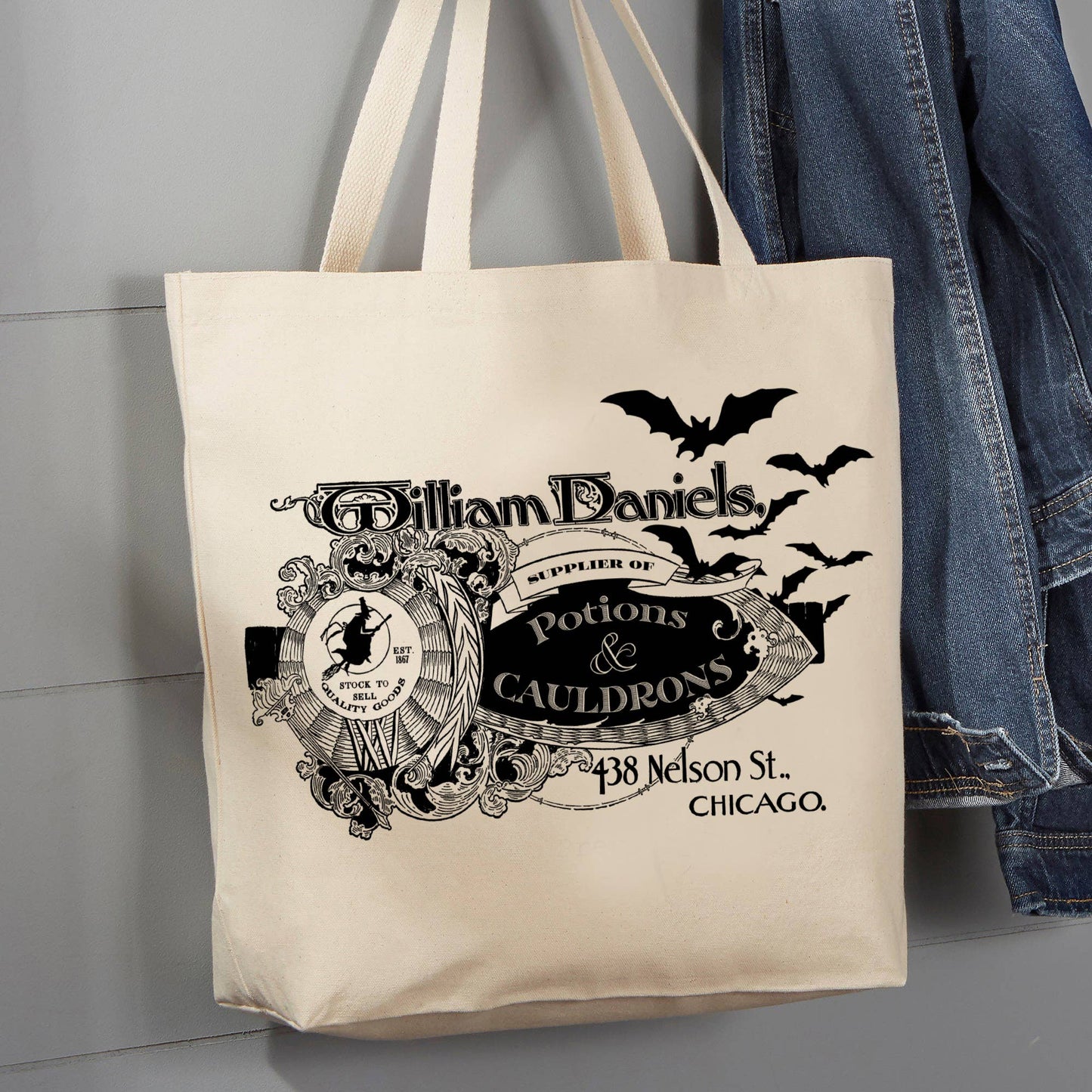 Cotton Canvas Tote Bag