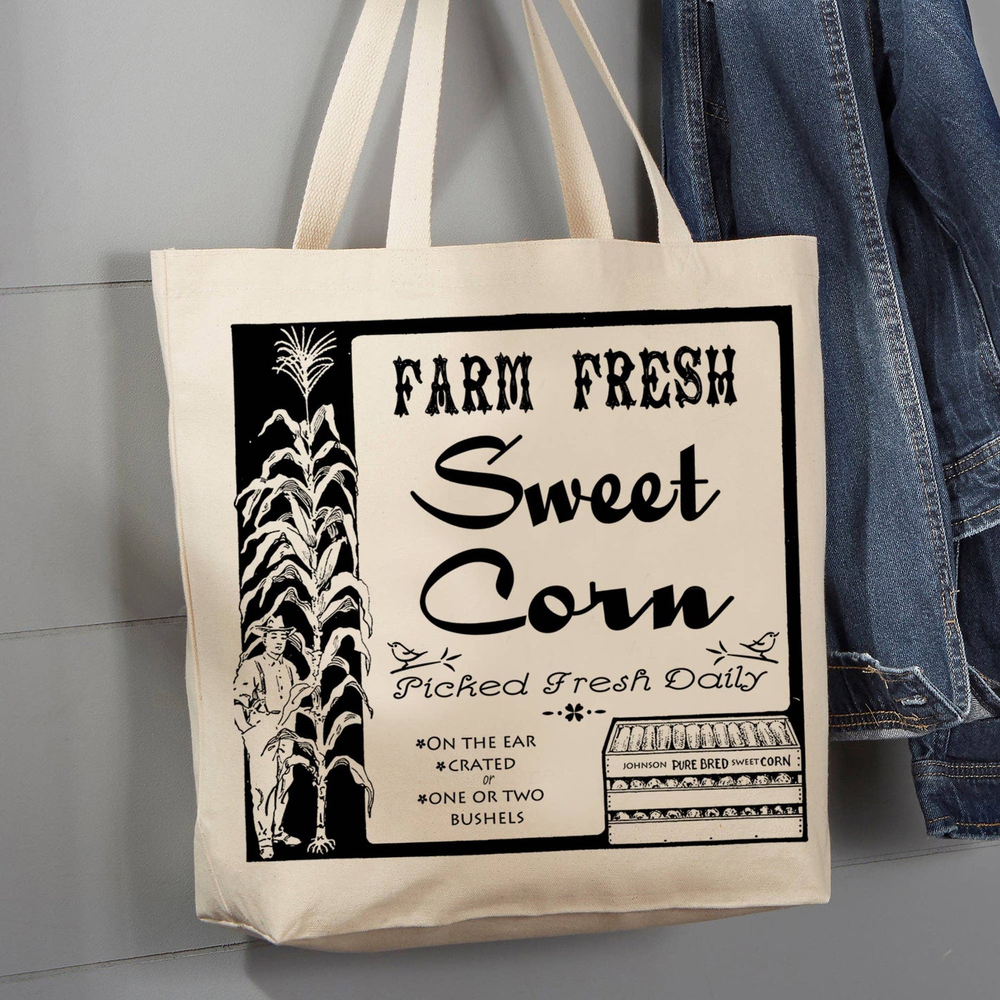 Cotton Canvas Tote Bag
