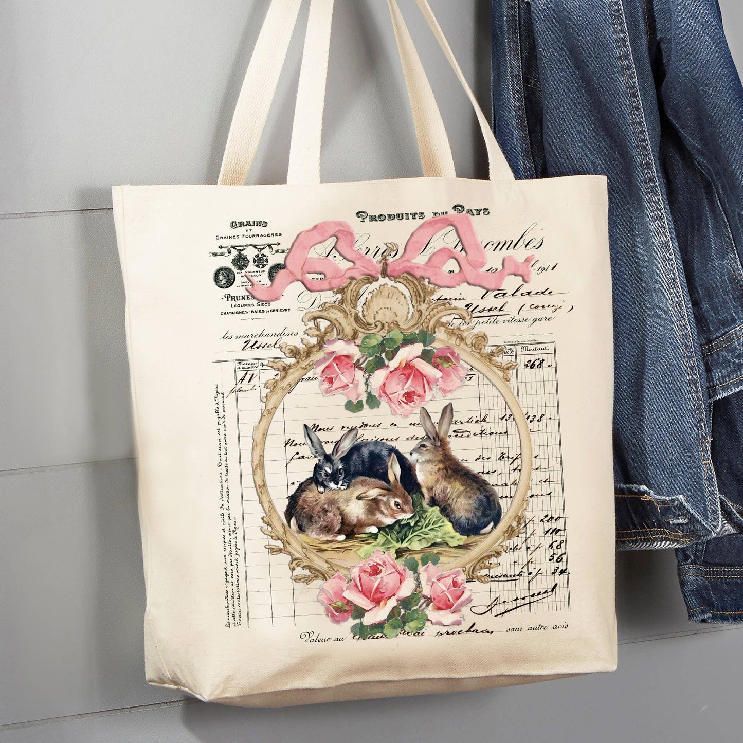 Cotton Canvas Tote Bag