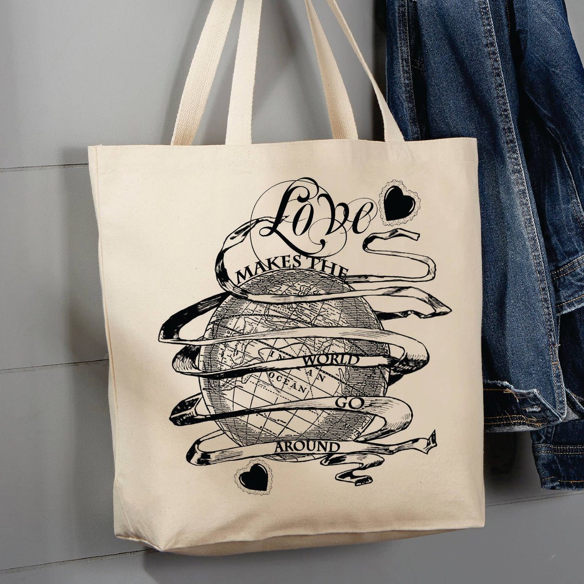Cotton Canvas Tote Bag