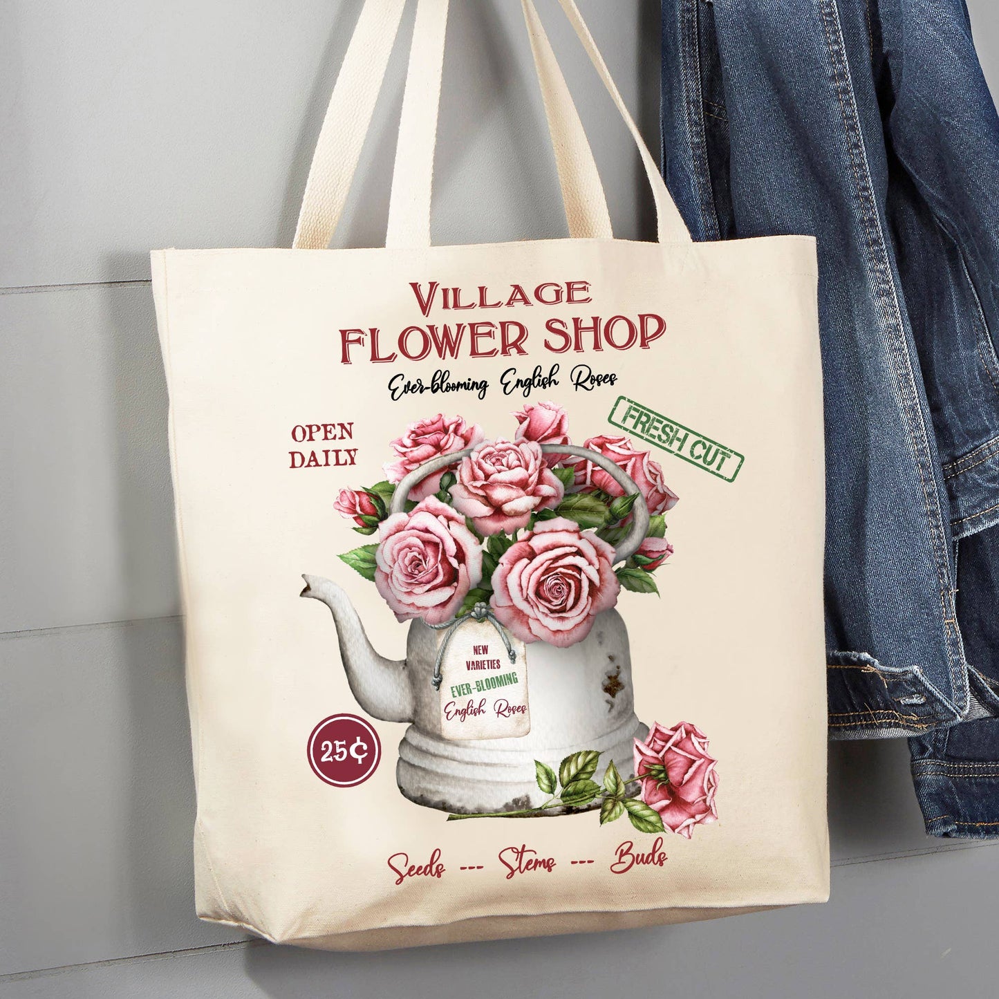Cotton Canvas Tote Bag