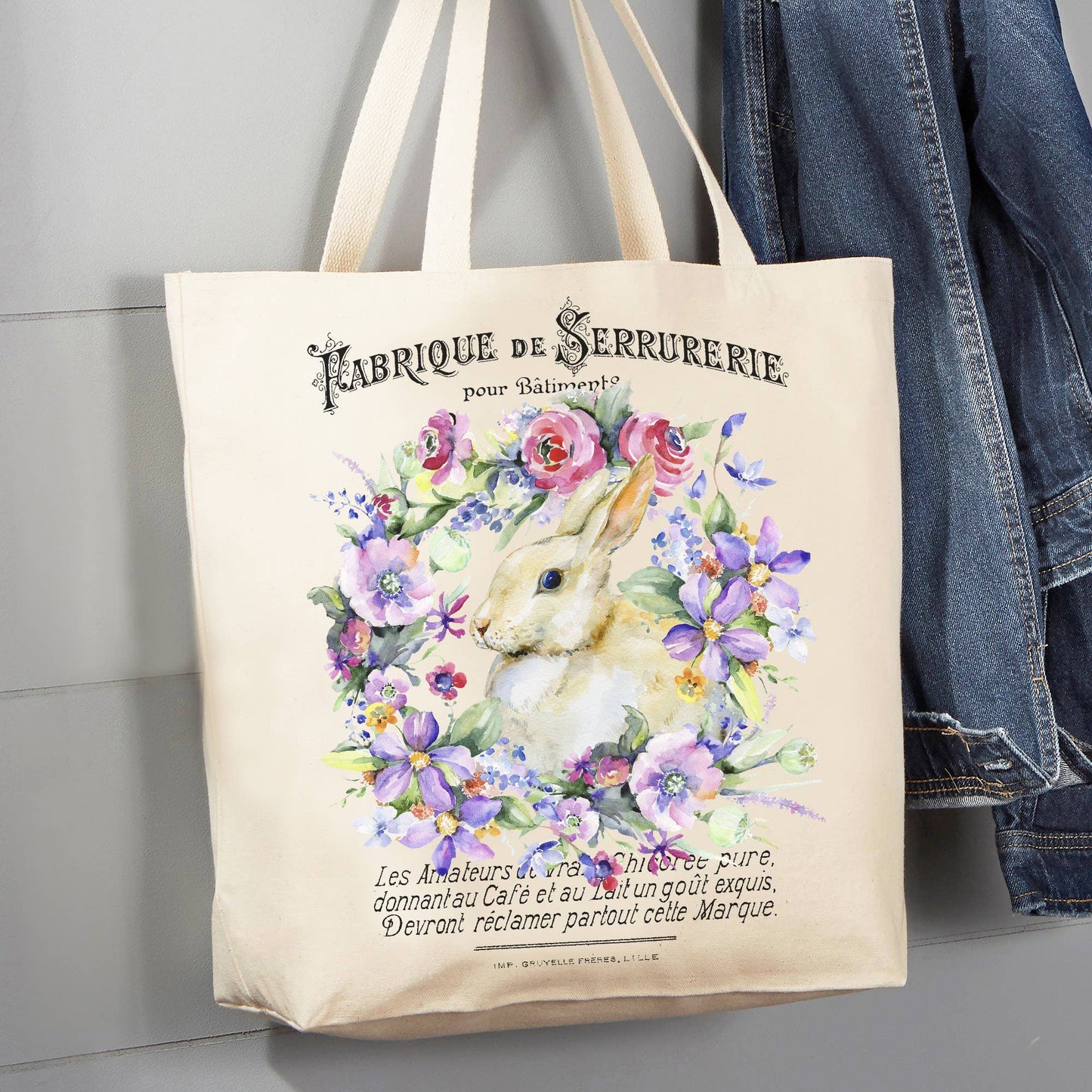 Cotton Canvas Tote Bag
