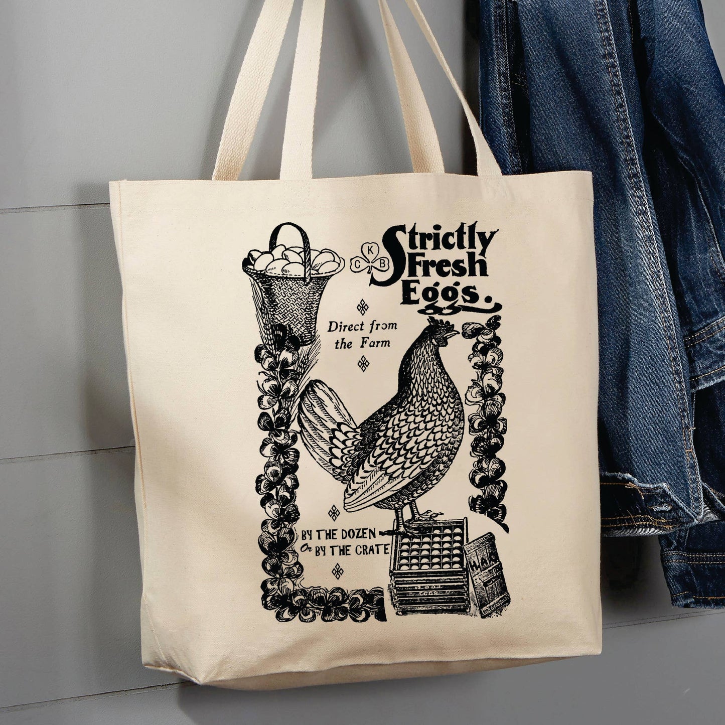Cotton Canvas Tote Bag