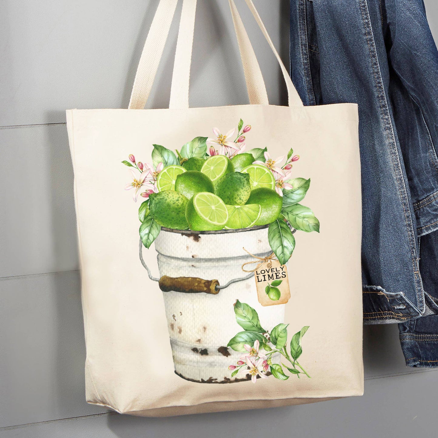 Cotton Canvas Tote Bag
