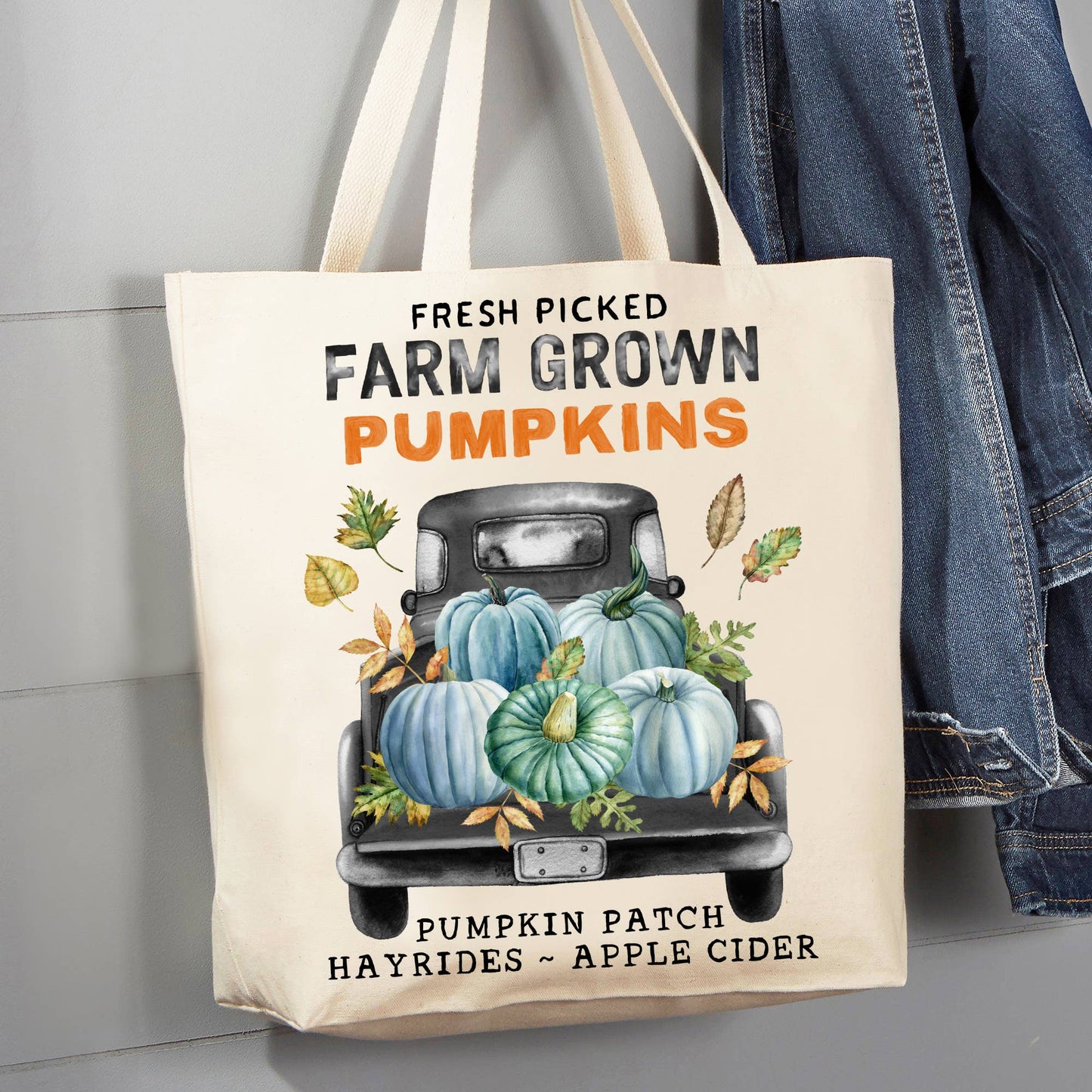 Cotton Canvas Tote Bag