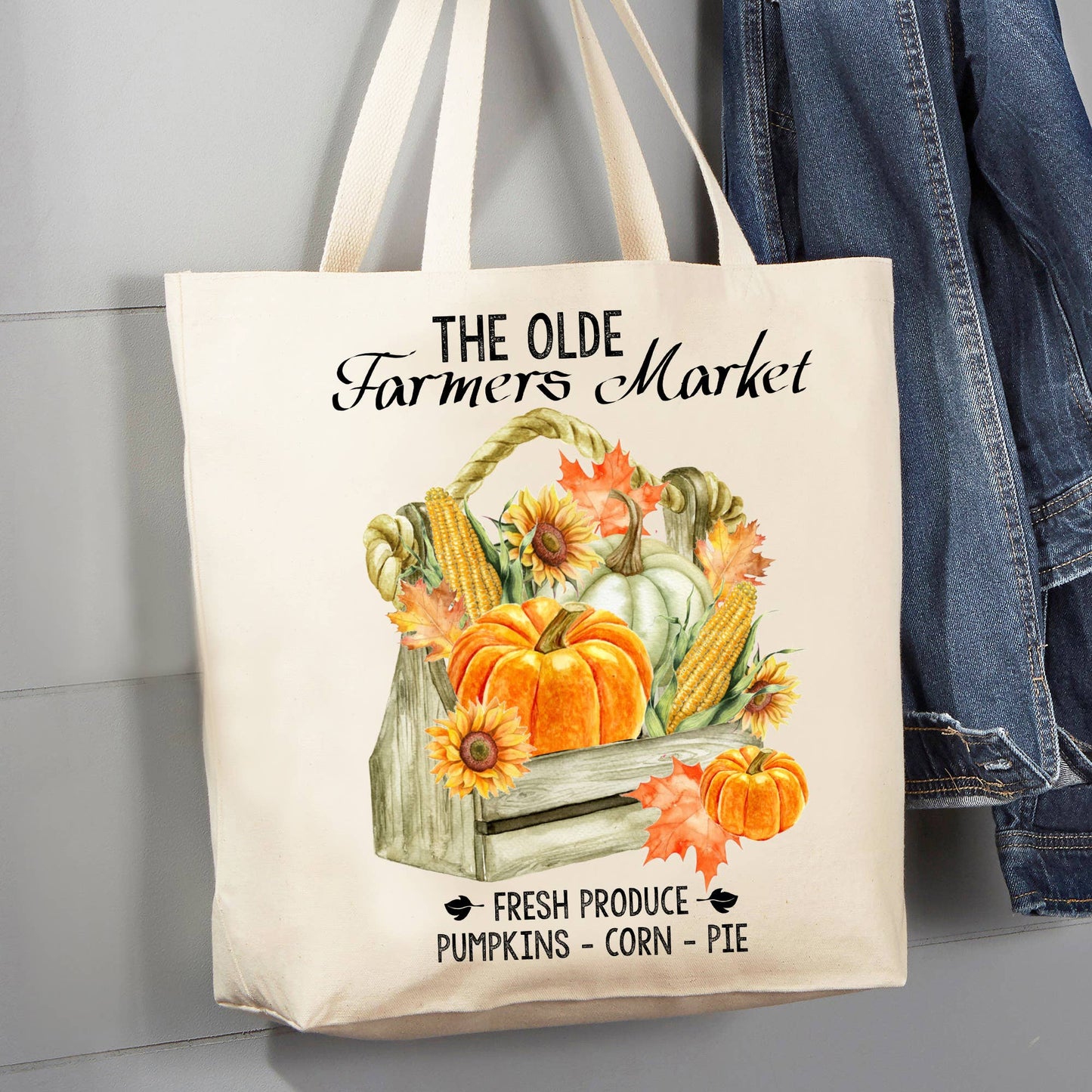 Cotton Canvas Tote Bag