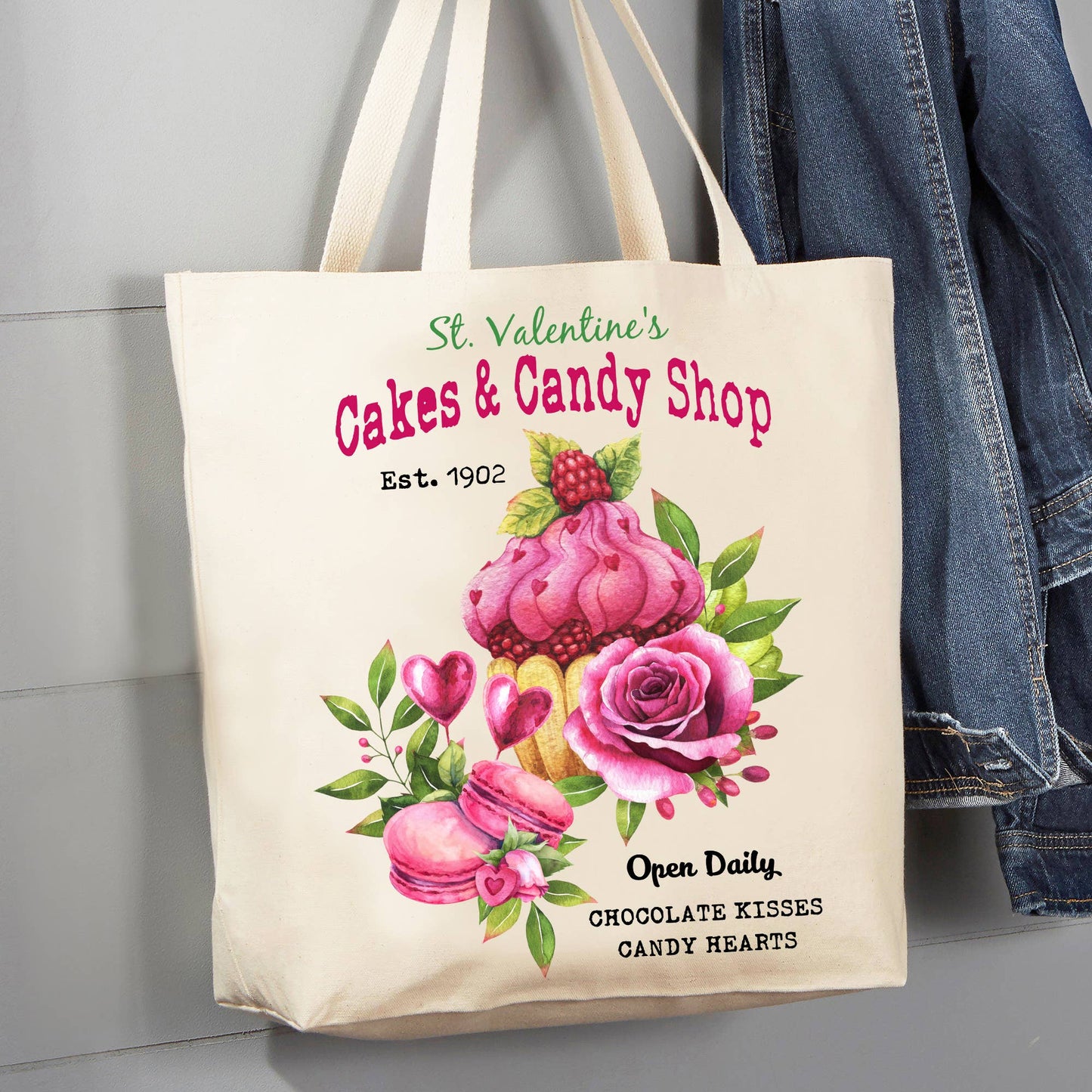 Cotton Canvas Tote Bag