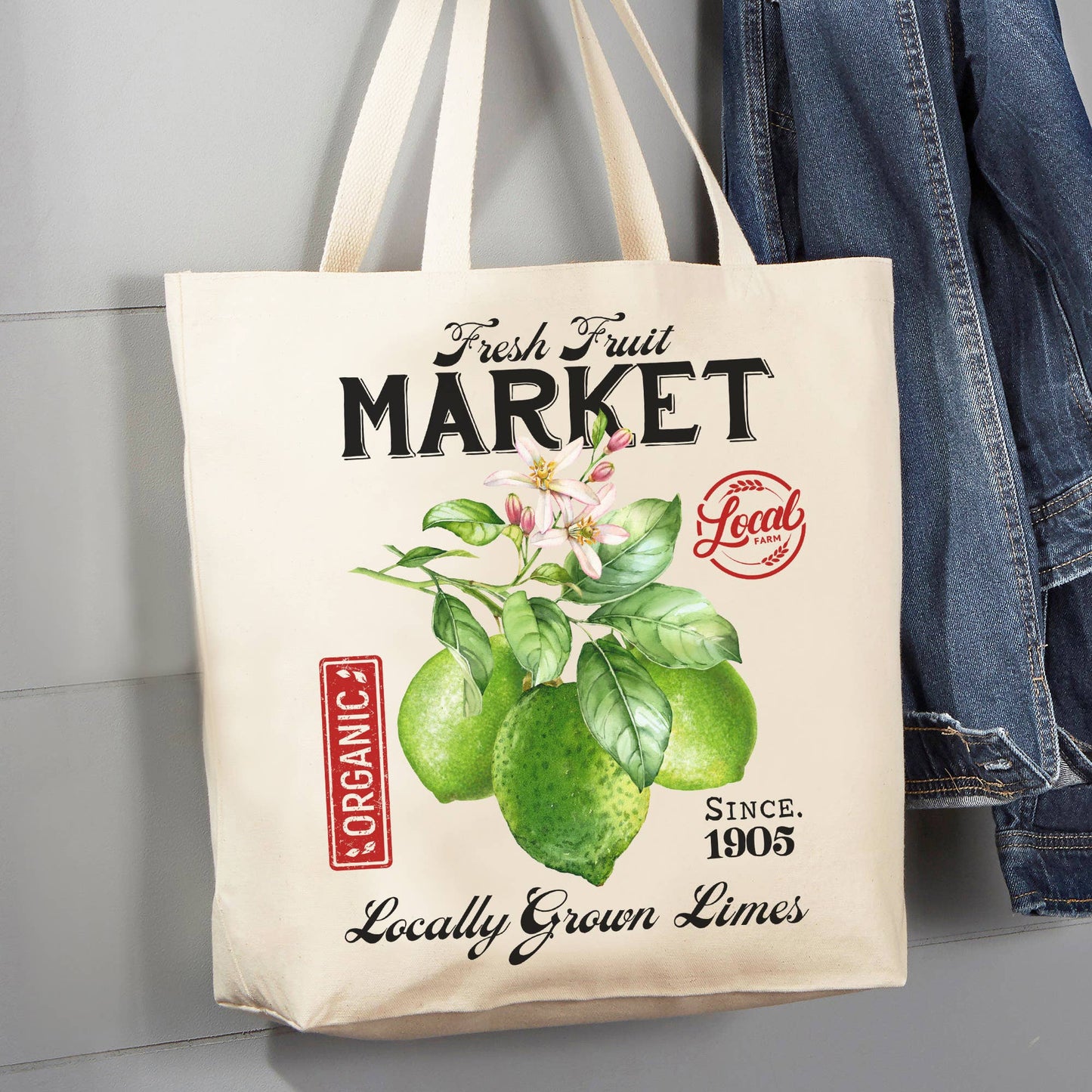 Cotton Canvas Tote Bag