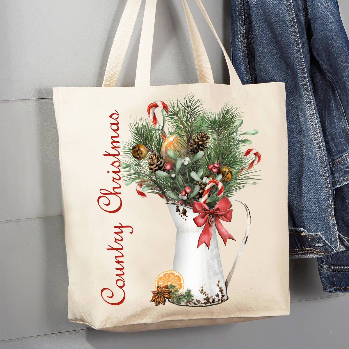 Cotton Canvas Tote Bag