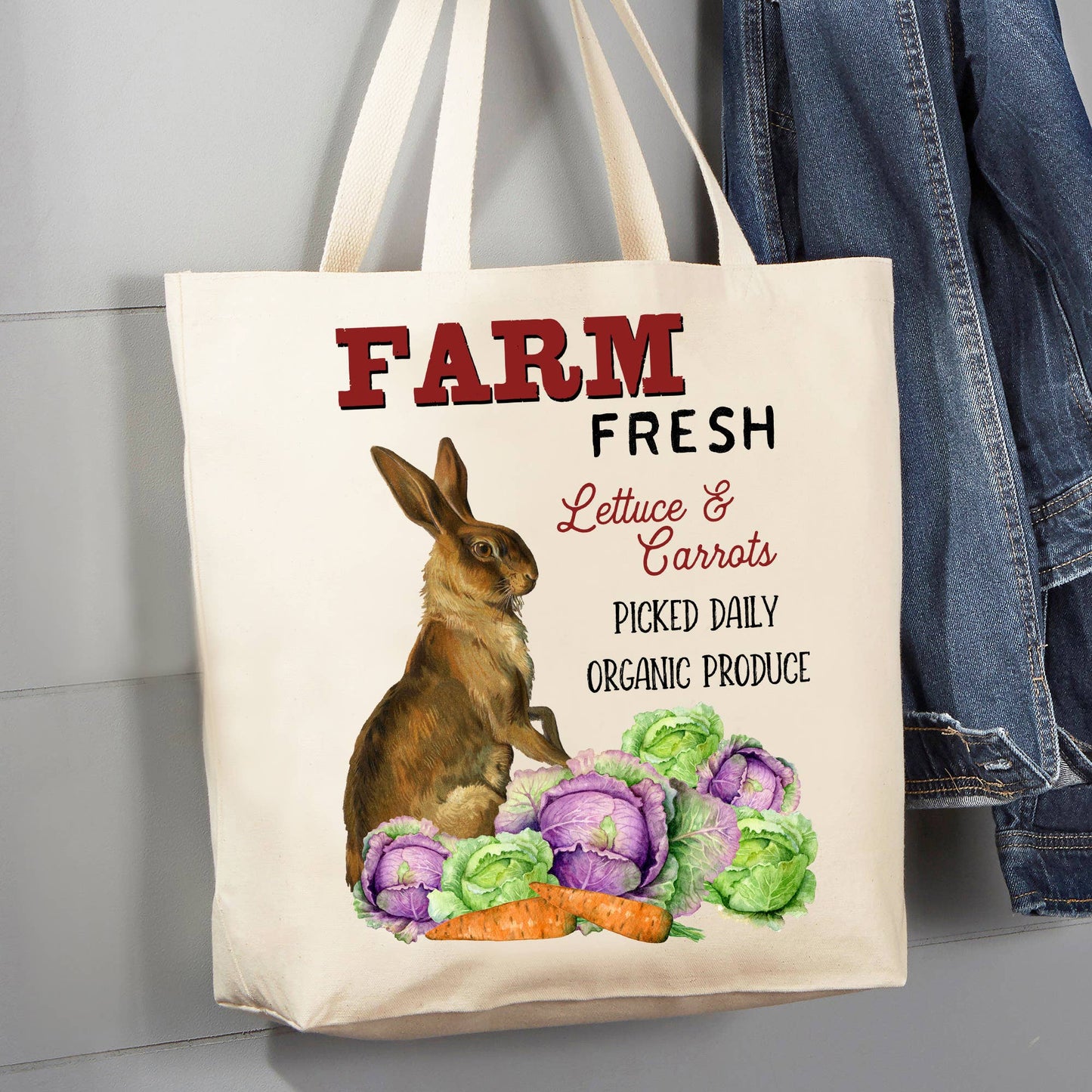 Cotton Canvas Tote Bag