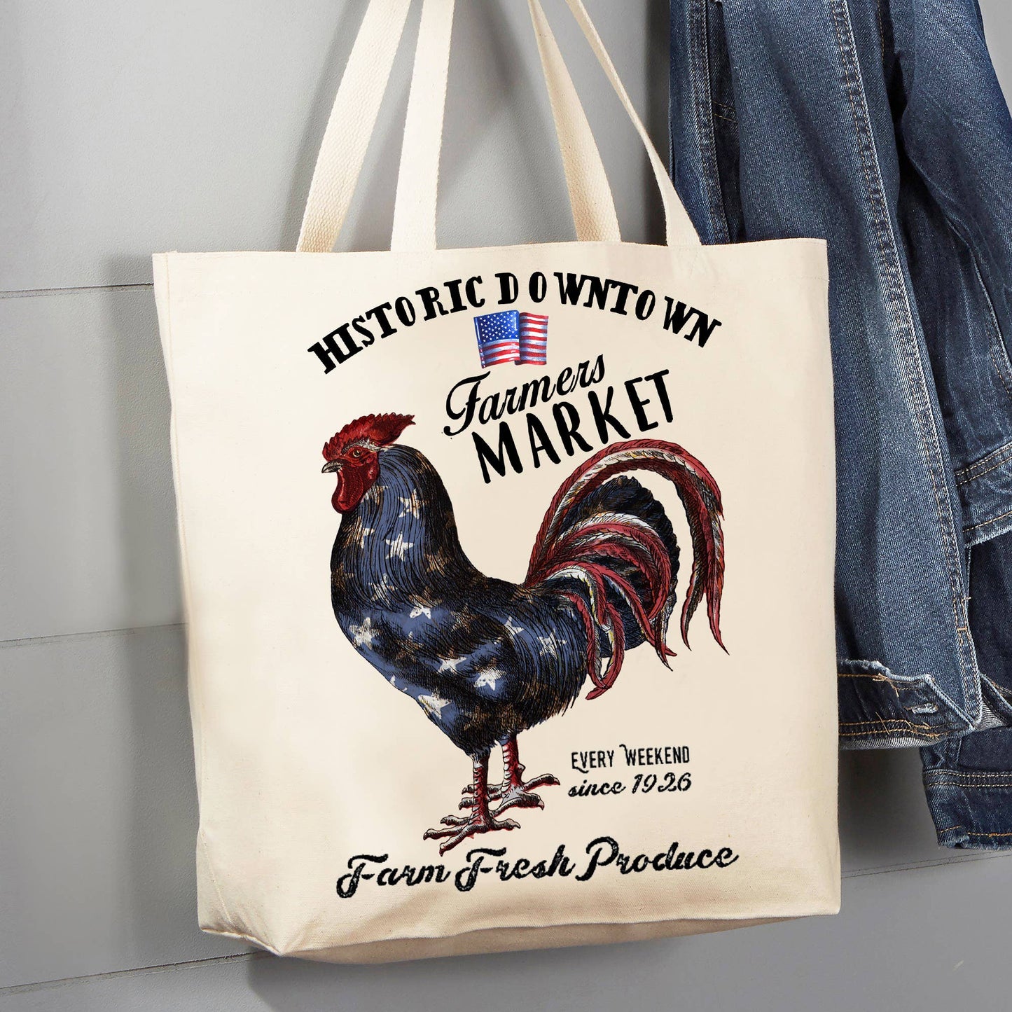 Cotton Canvas Tote Bag